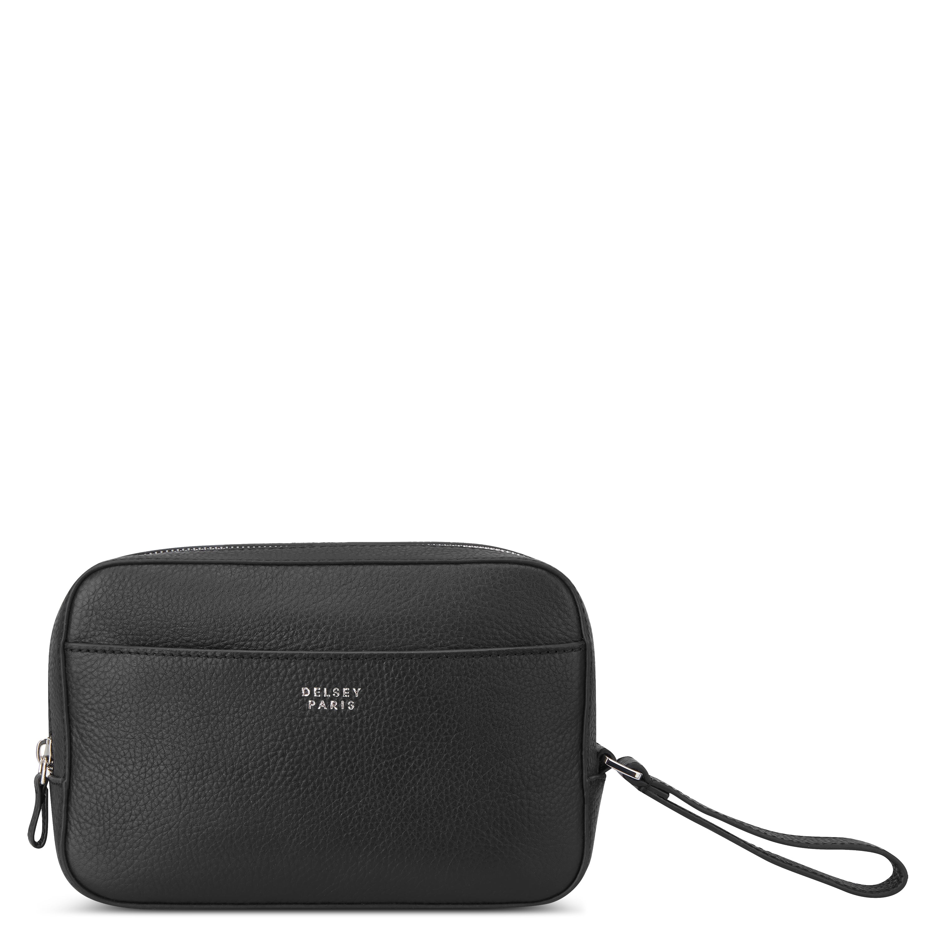 LE CUIR GRAINE| Toiletry Bags BLACK