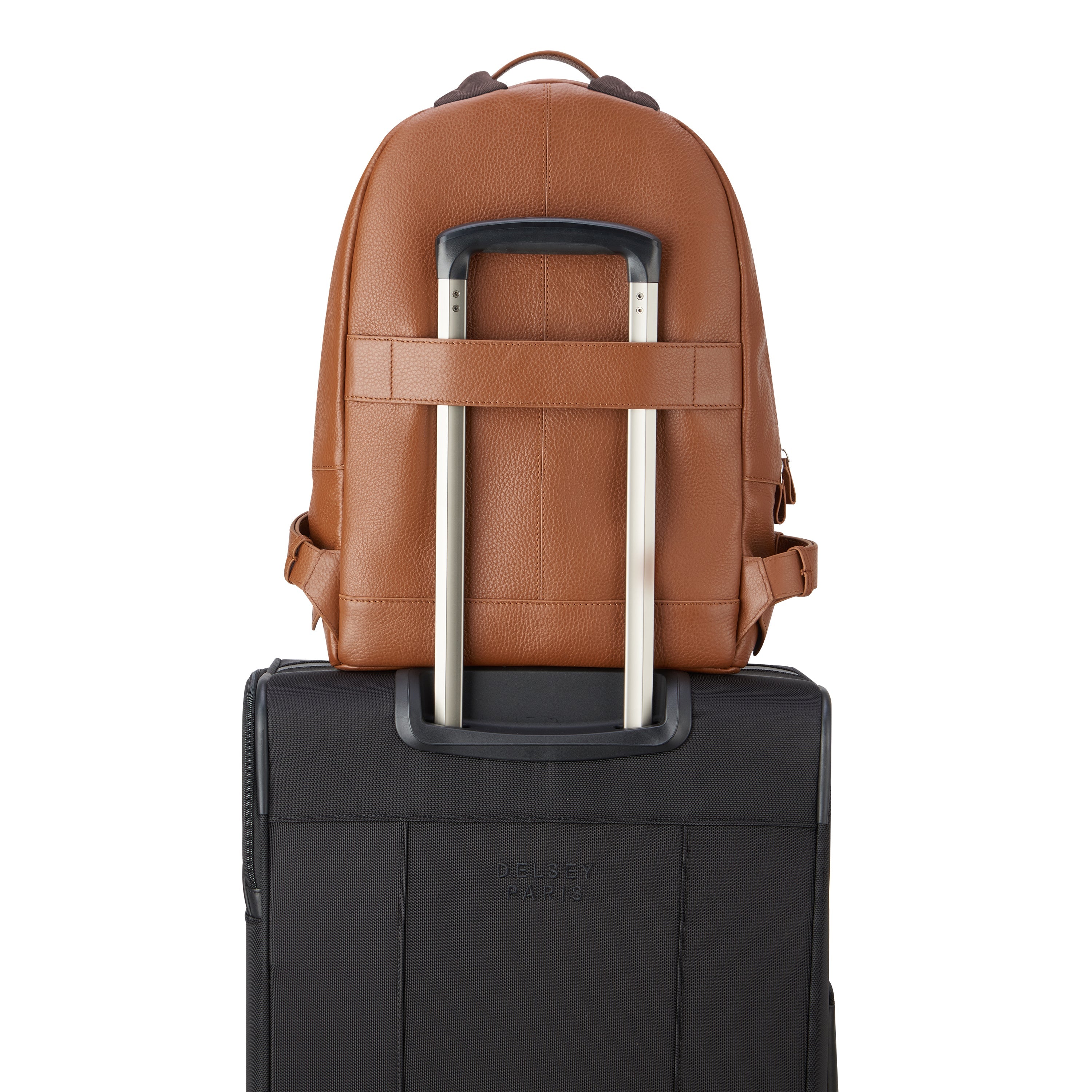 LE CUIR GRAINE| Backpack 21.99L COGNAC
