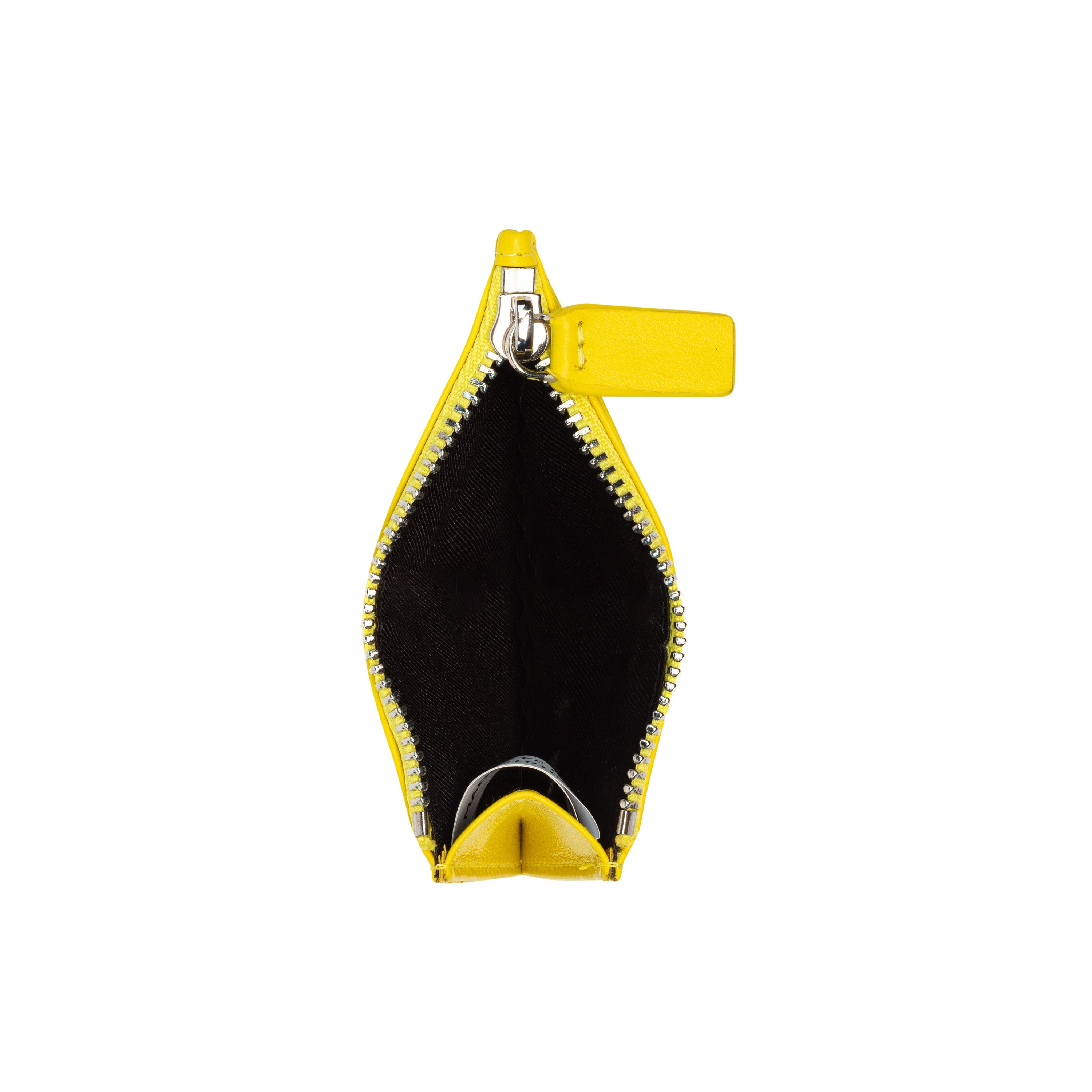 LE CUIR LISSE| Porte-Cartes JAUNE