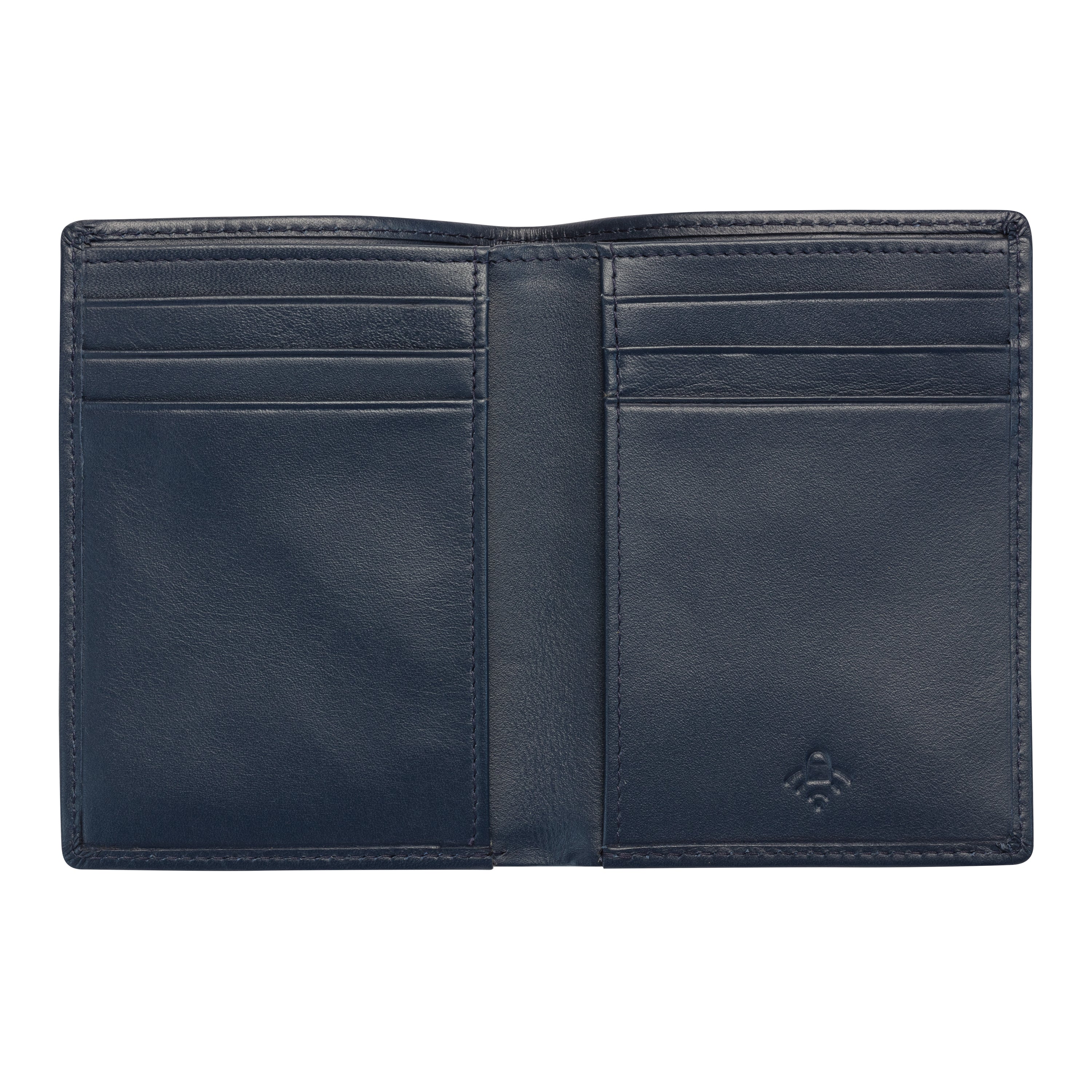 LE CUIR LISSE| Geldbörse NAVY