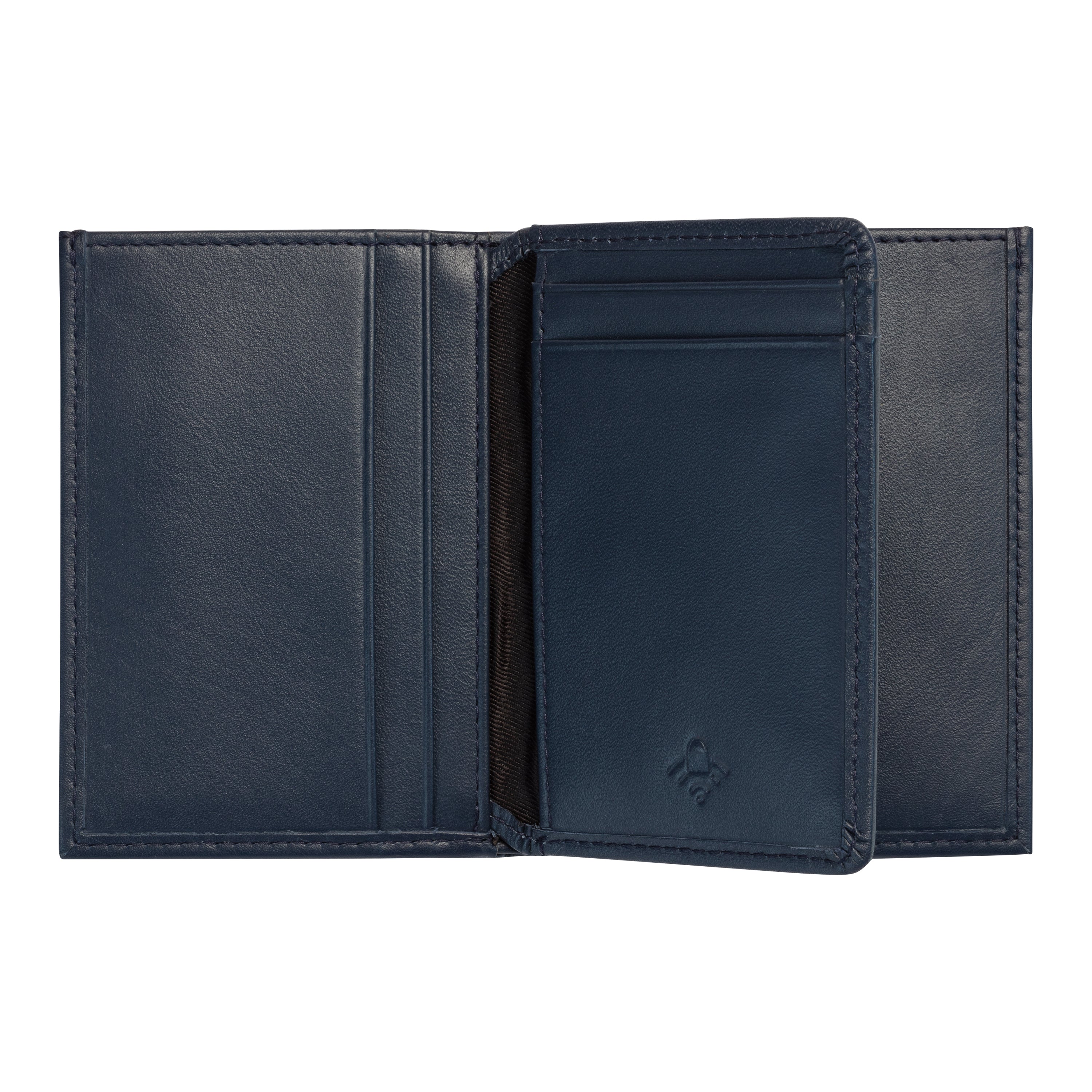 LE CUIR LISSE| Wallet NAVY