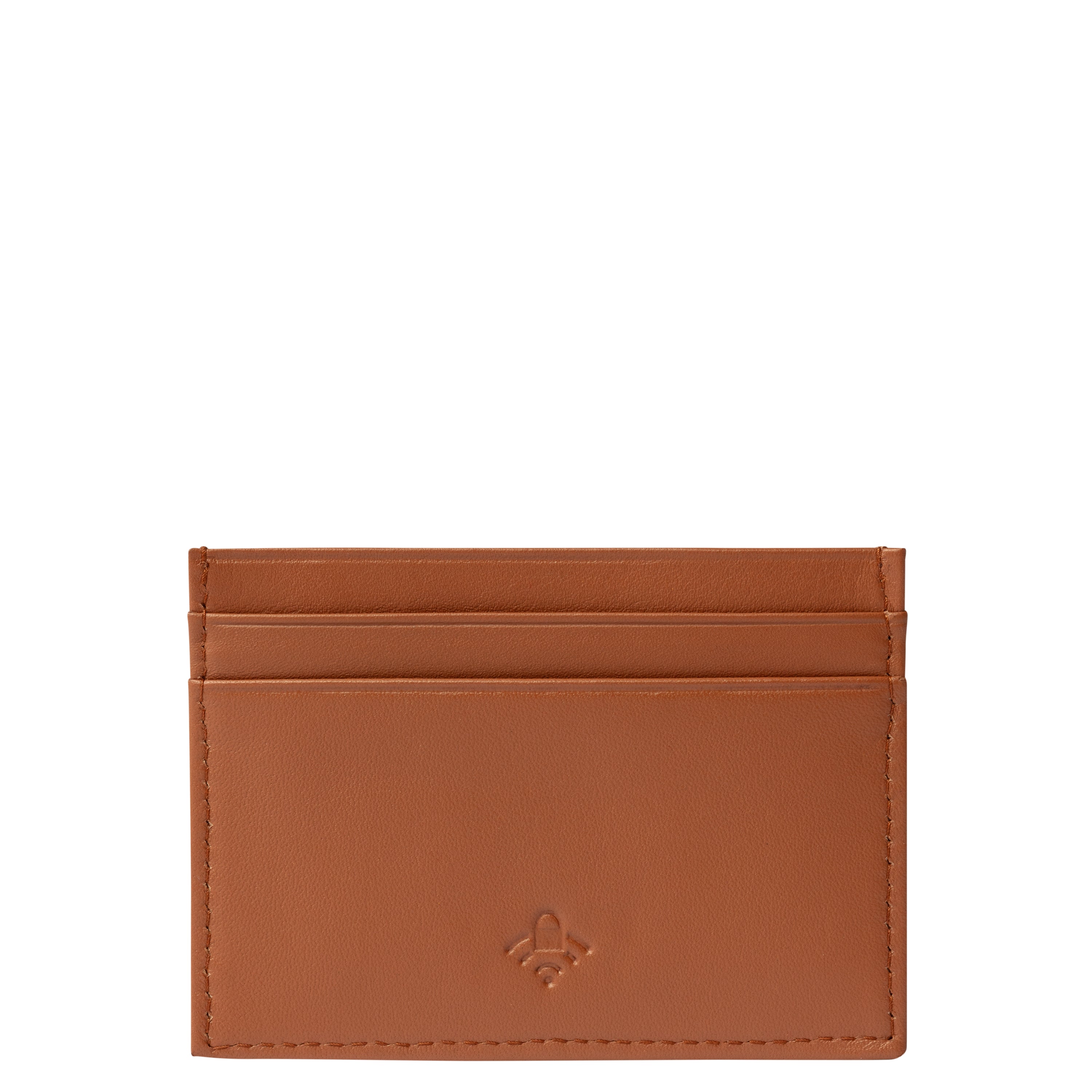 LE CUIR LISSE| Porta Carte COGNAC