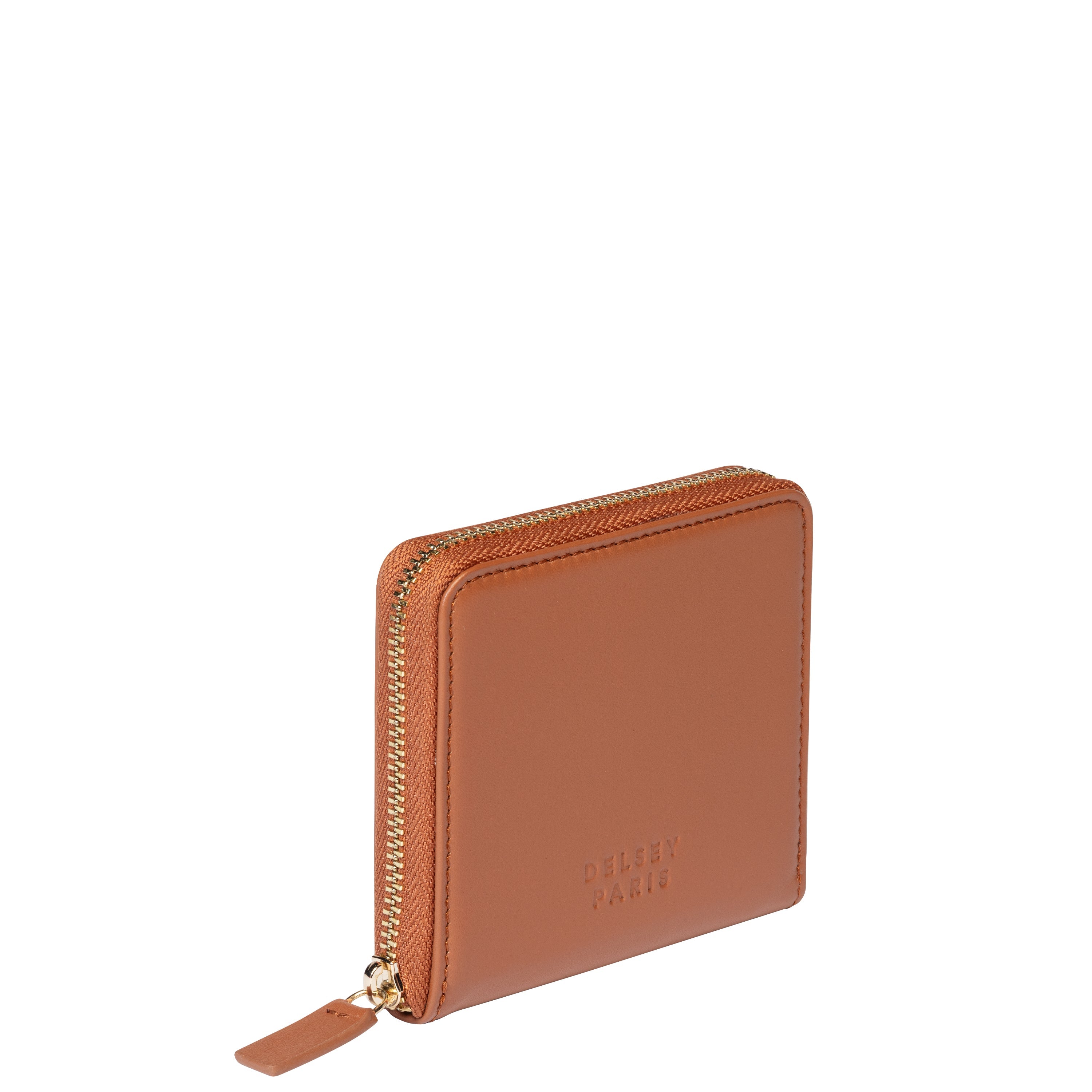 LE CUIR LISSE| Geldbeutel COGNAC