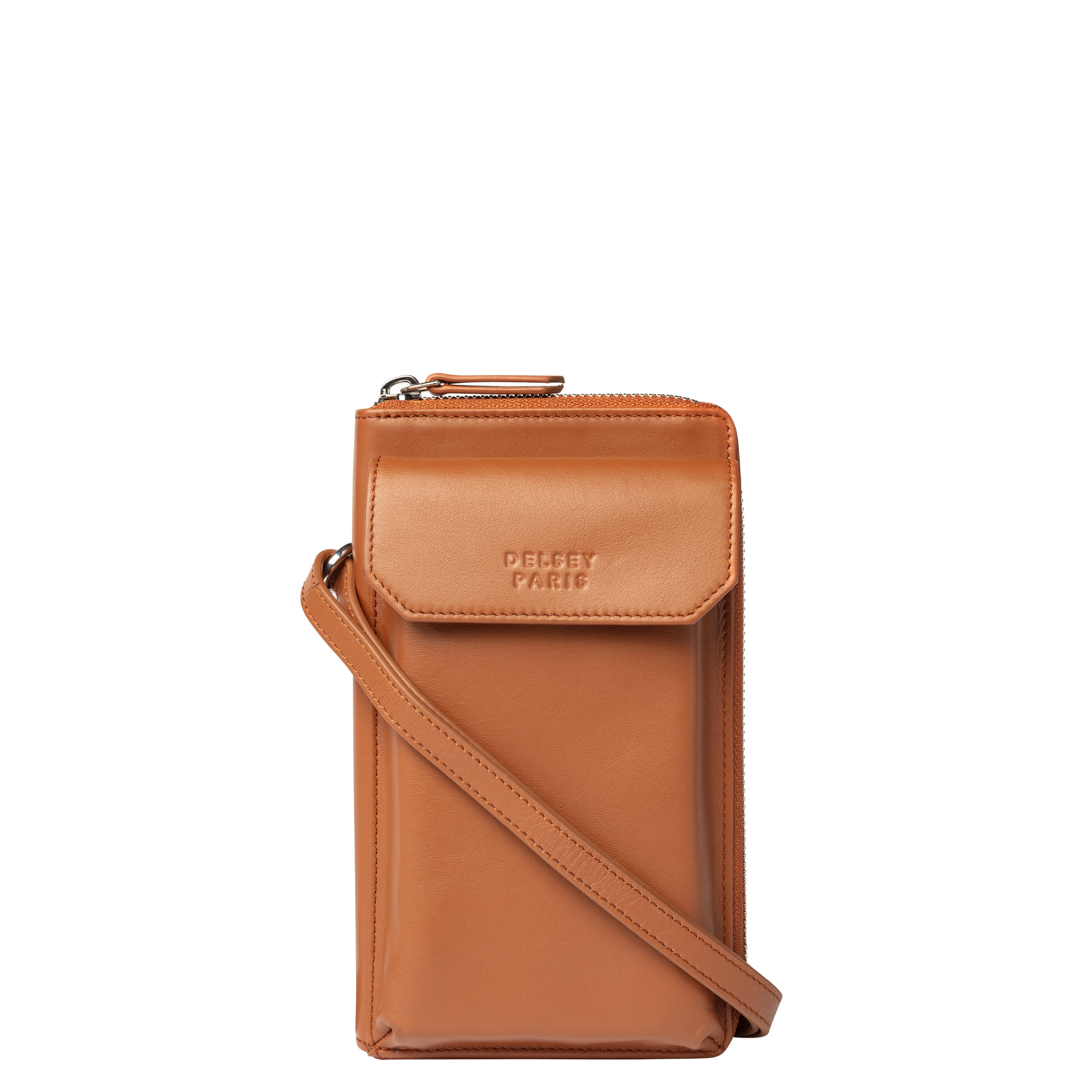 LE CUIR LISSE| Geldbeutel COGNAC
