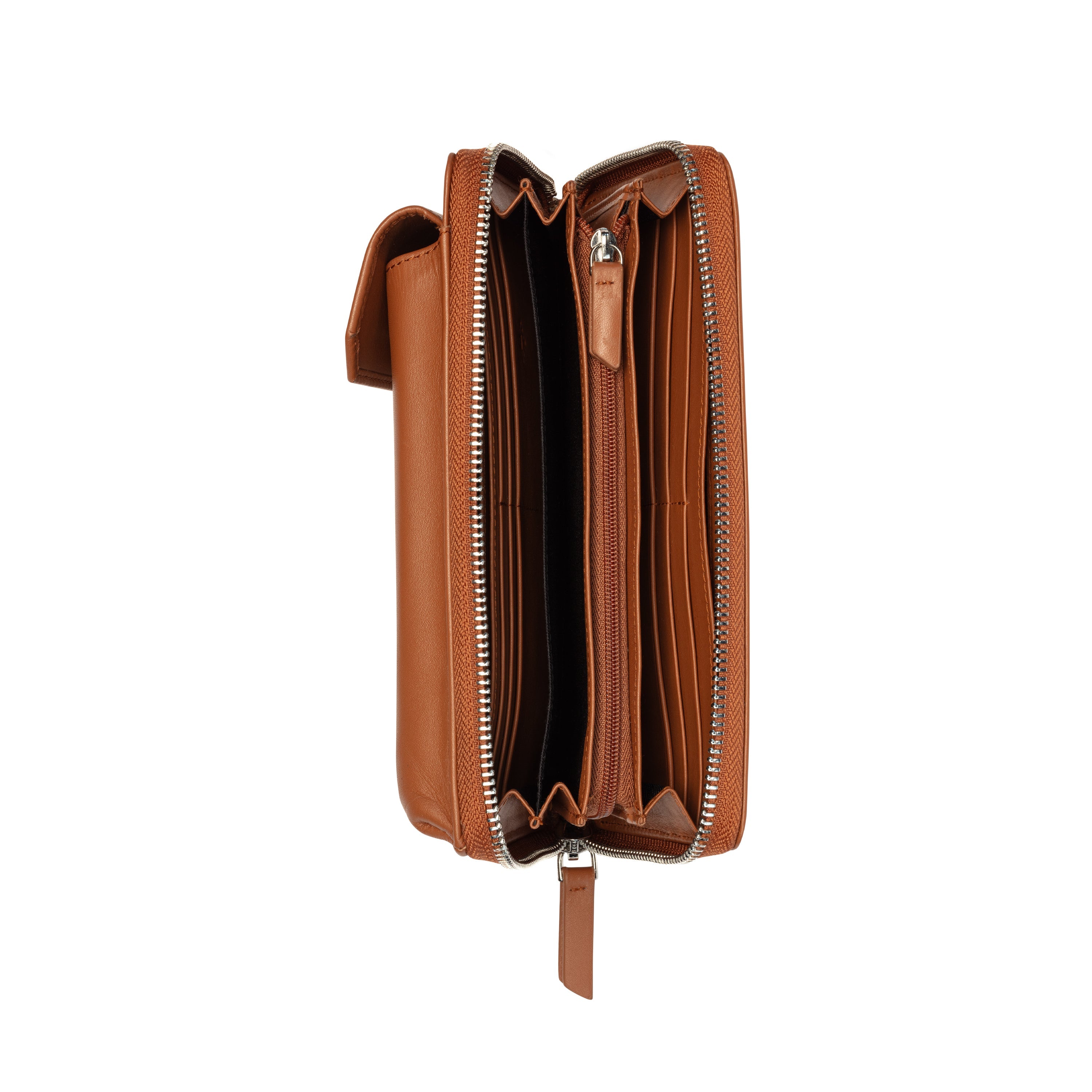 LE CUIR LISSE| Geldbeutel COGNAC