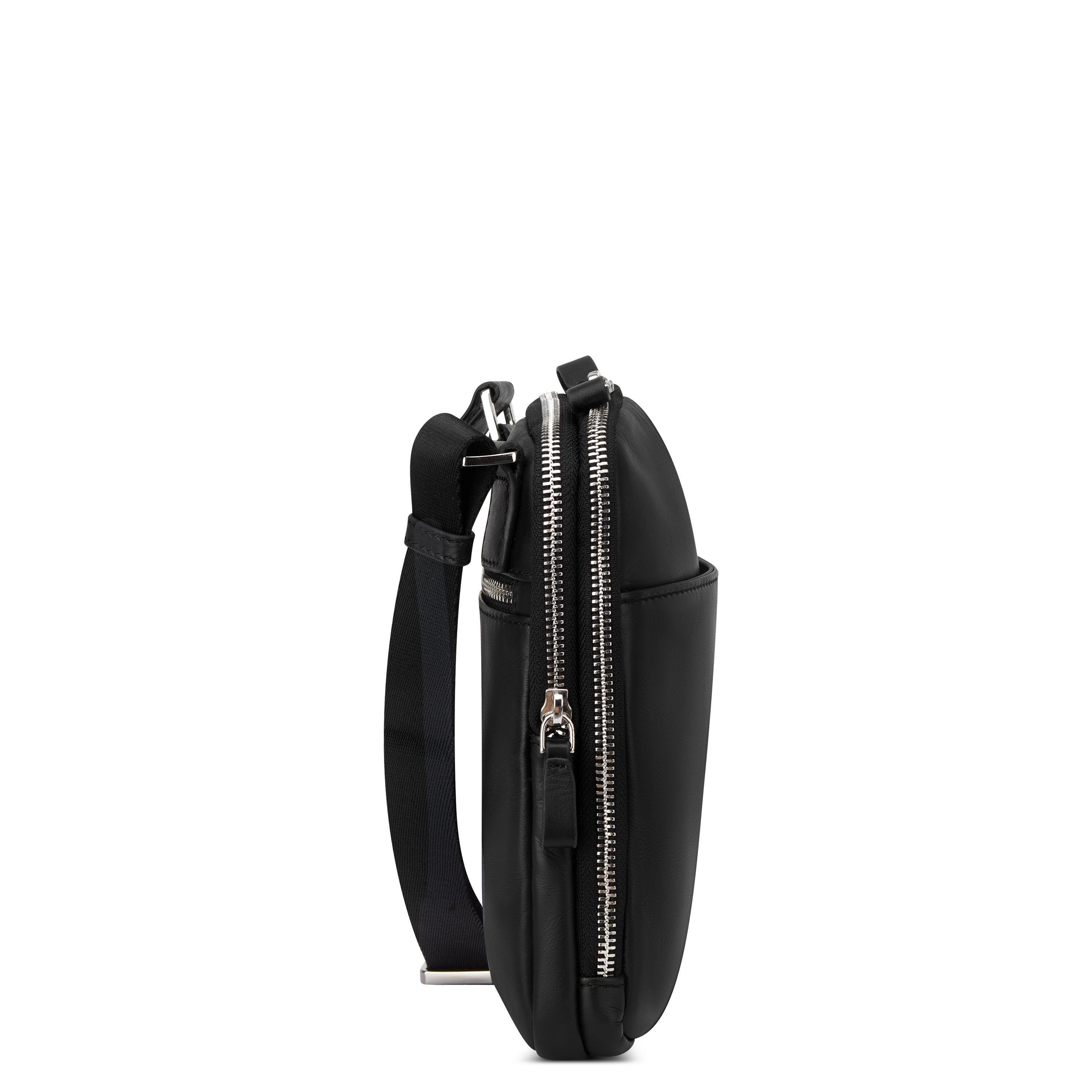 LE CUIR LISSE| Crossbody Bag BLACK
