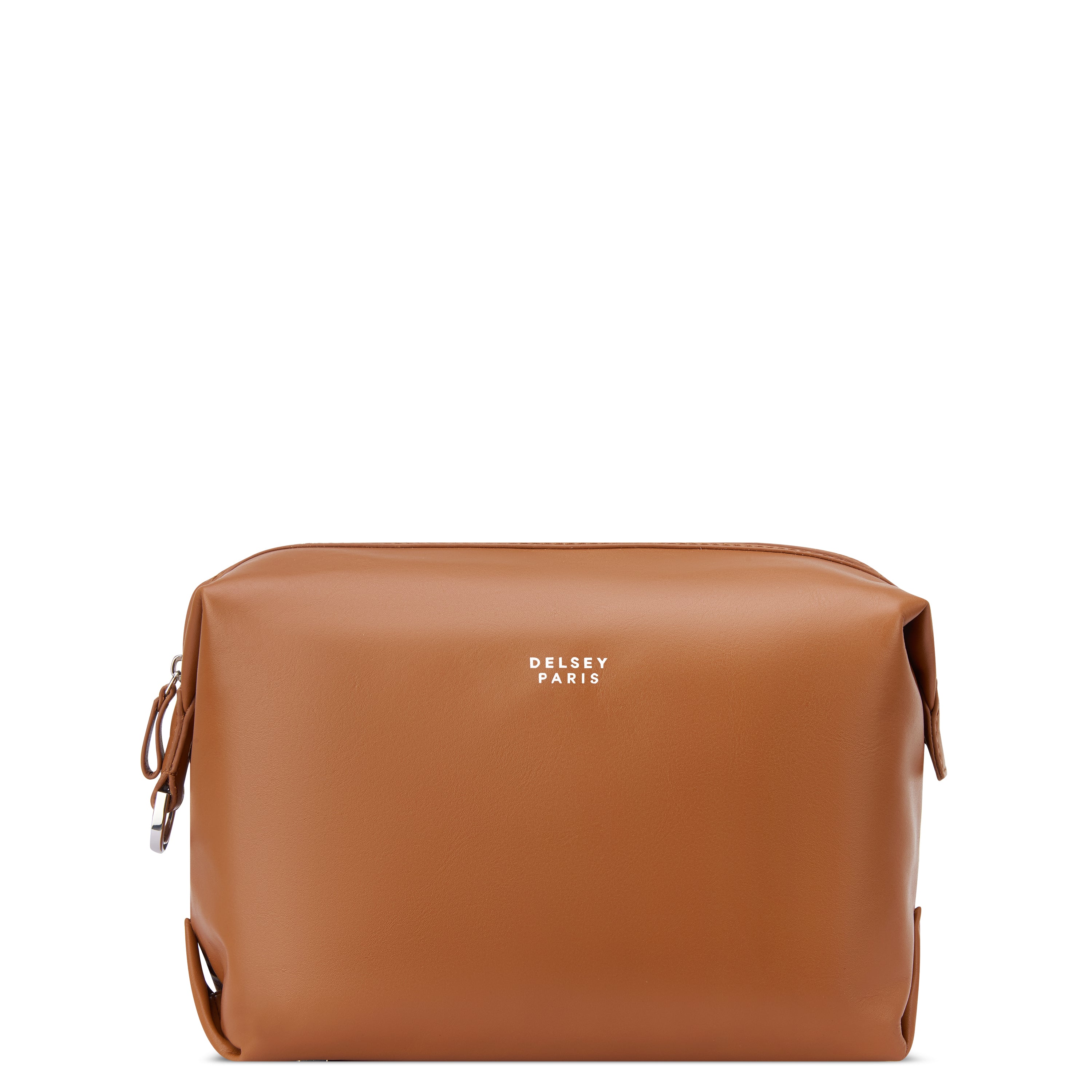 LE CUIR LISSE| Toiletry Bags COGNAC