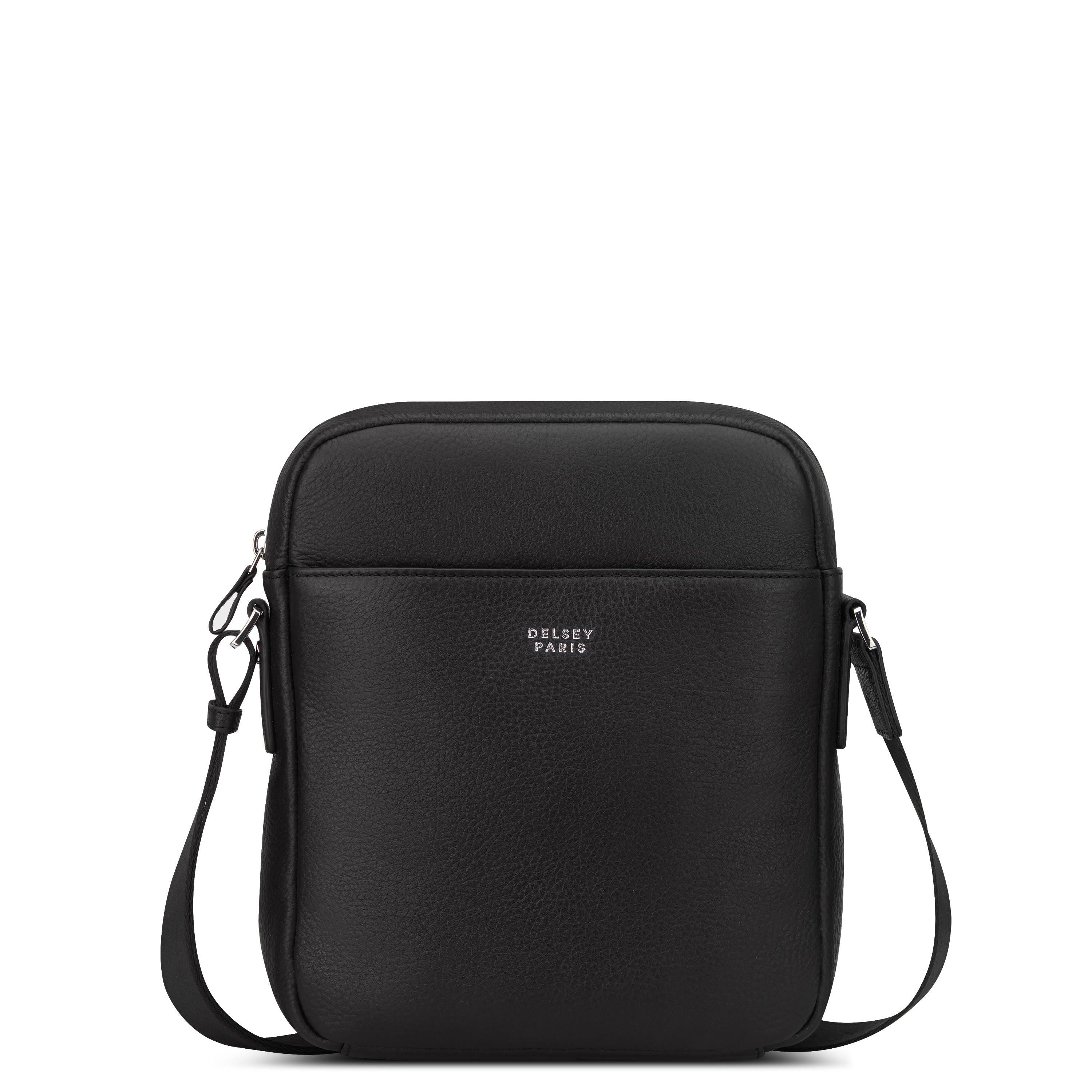 LE CUIR GRAINE| Crossbody Bag BLACK