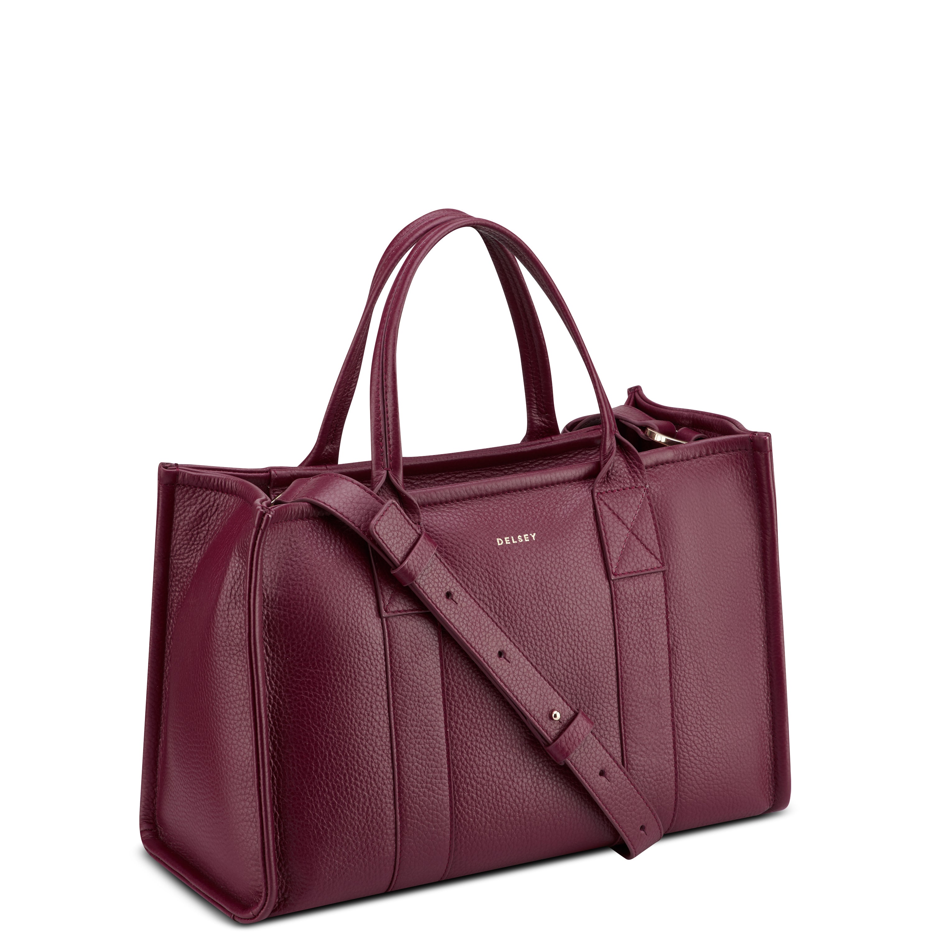 LE CUIR GRAINE| Hand Bag BURGUNDY