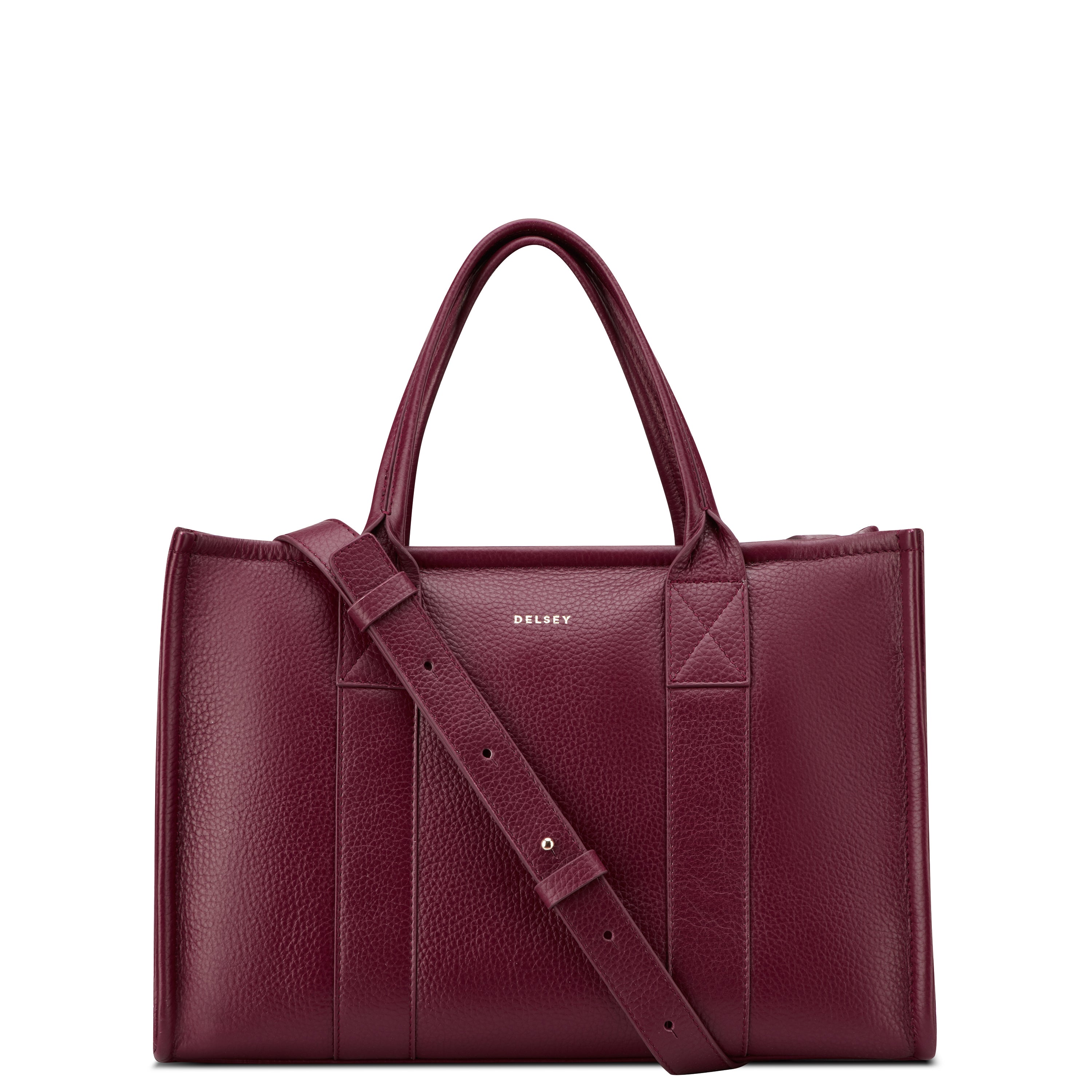 LE CUIR GRAINE| Hand Bag BURGUNDY