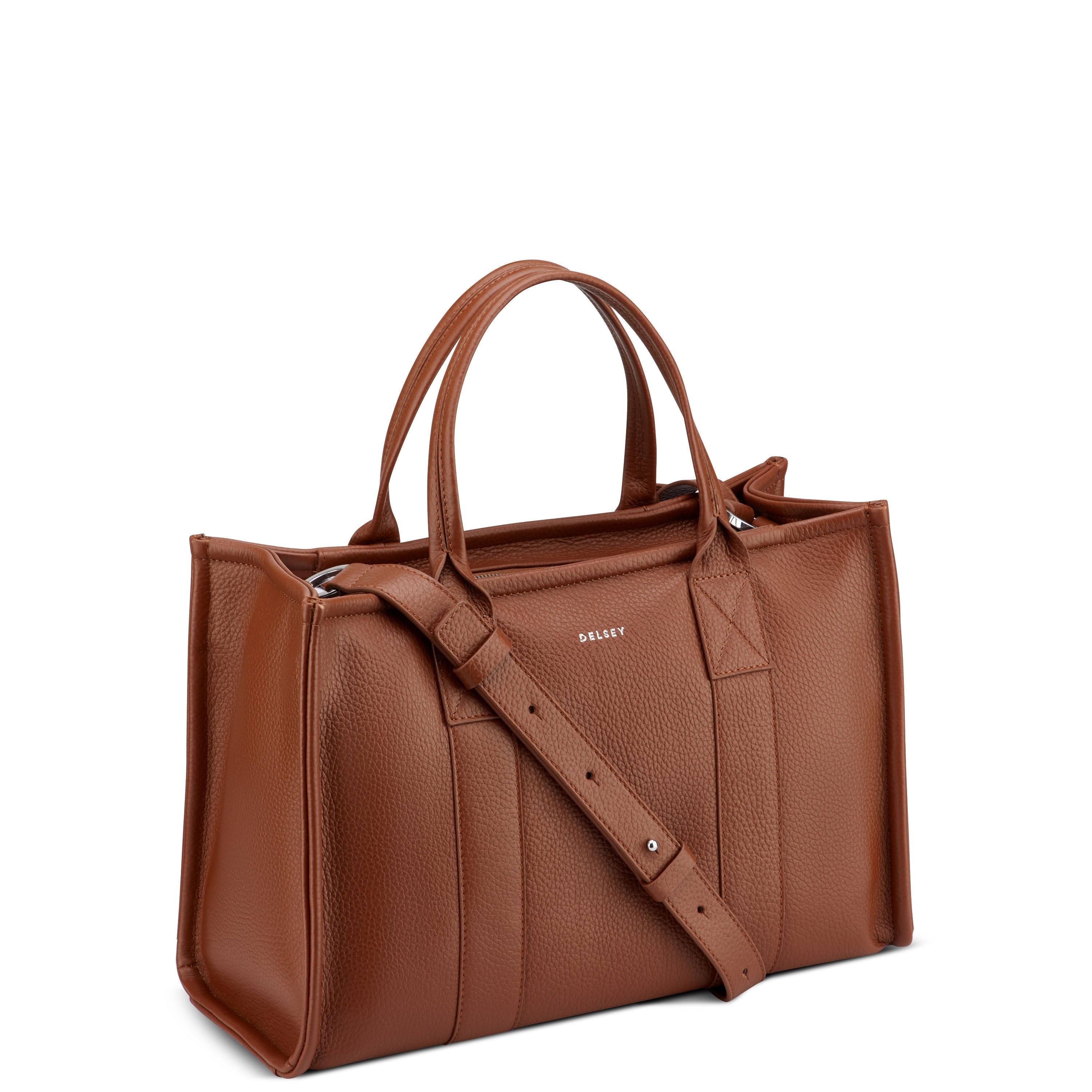 LE CUIR GRAINE| Hand Bag COGNAC