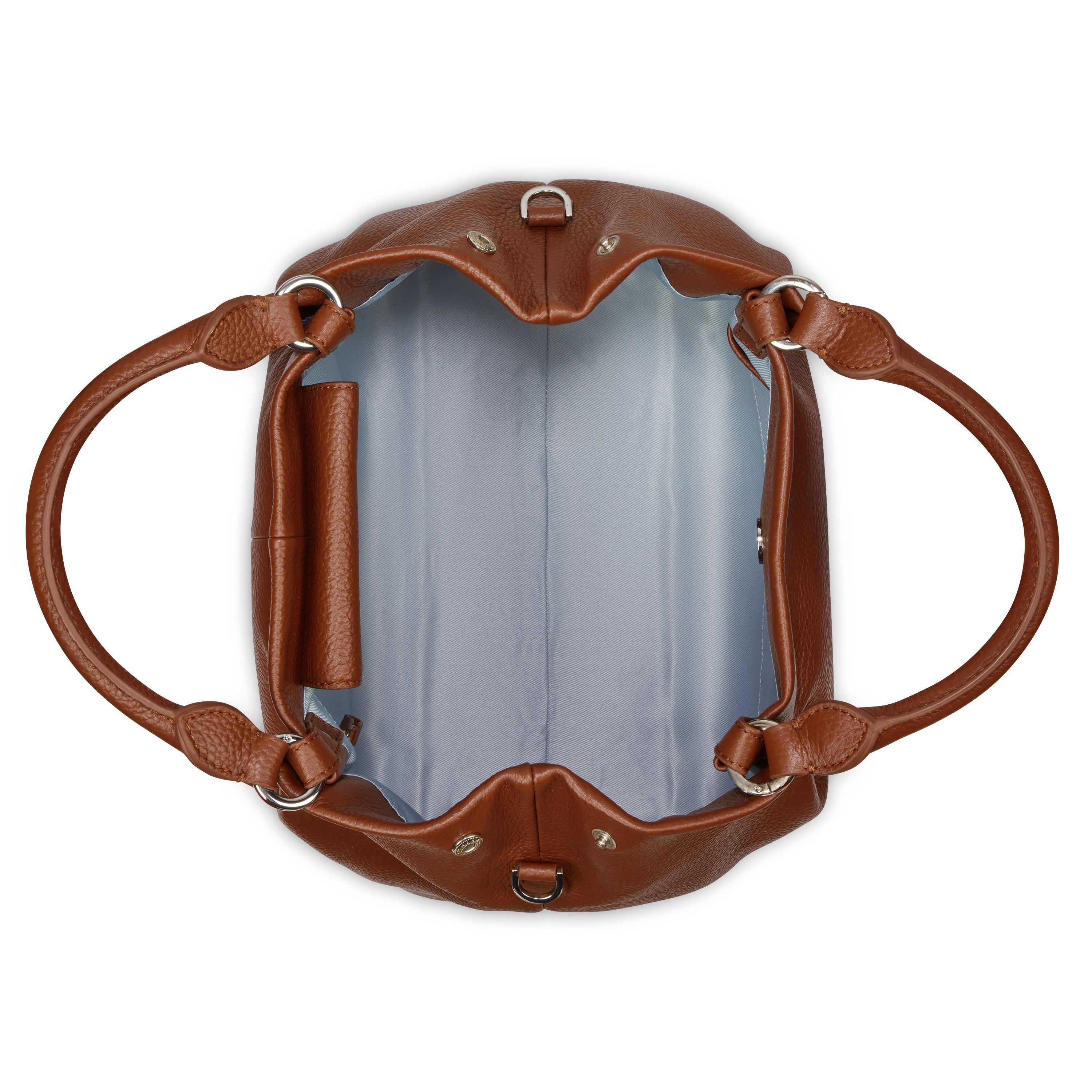 LE CUIR GRAINE| Hand Bag COGNAC