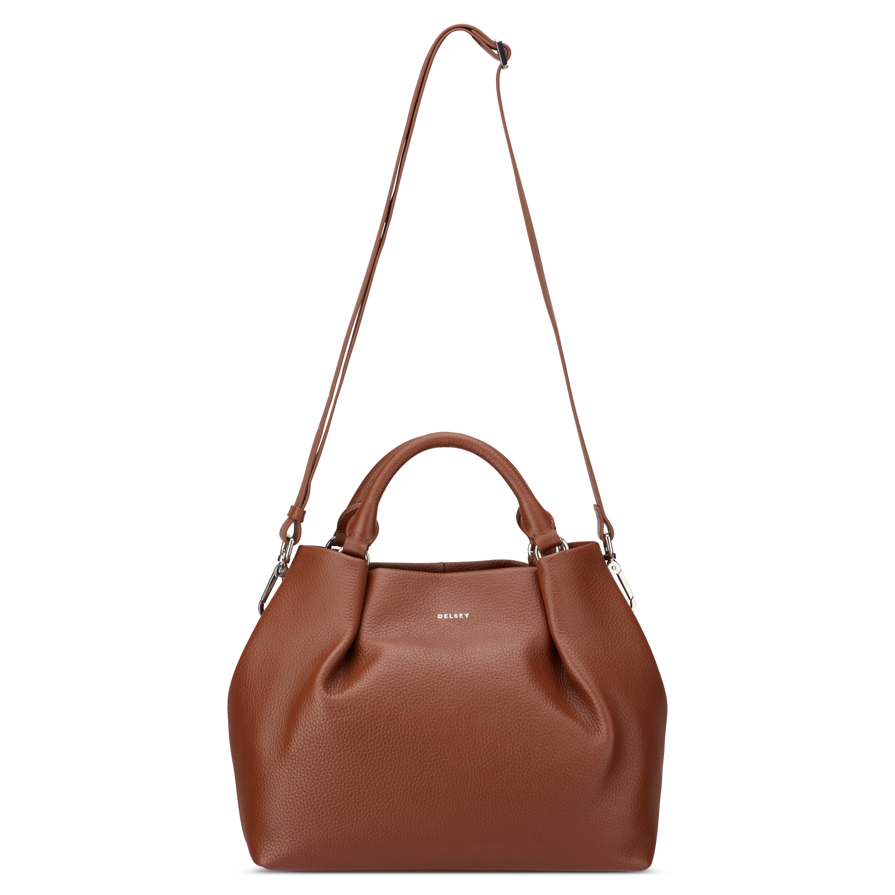 LE CUIR GRAINE| Hand Bag COGNAC