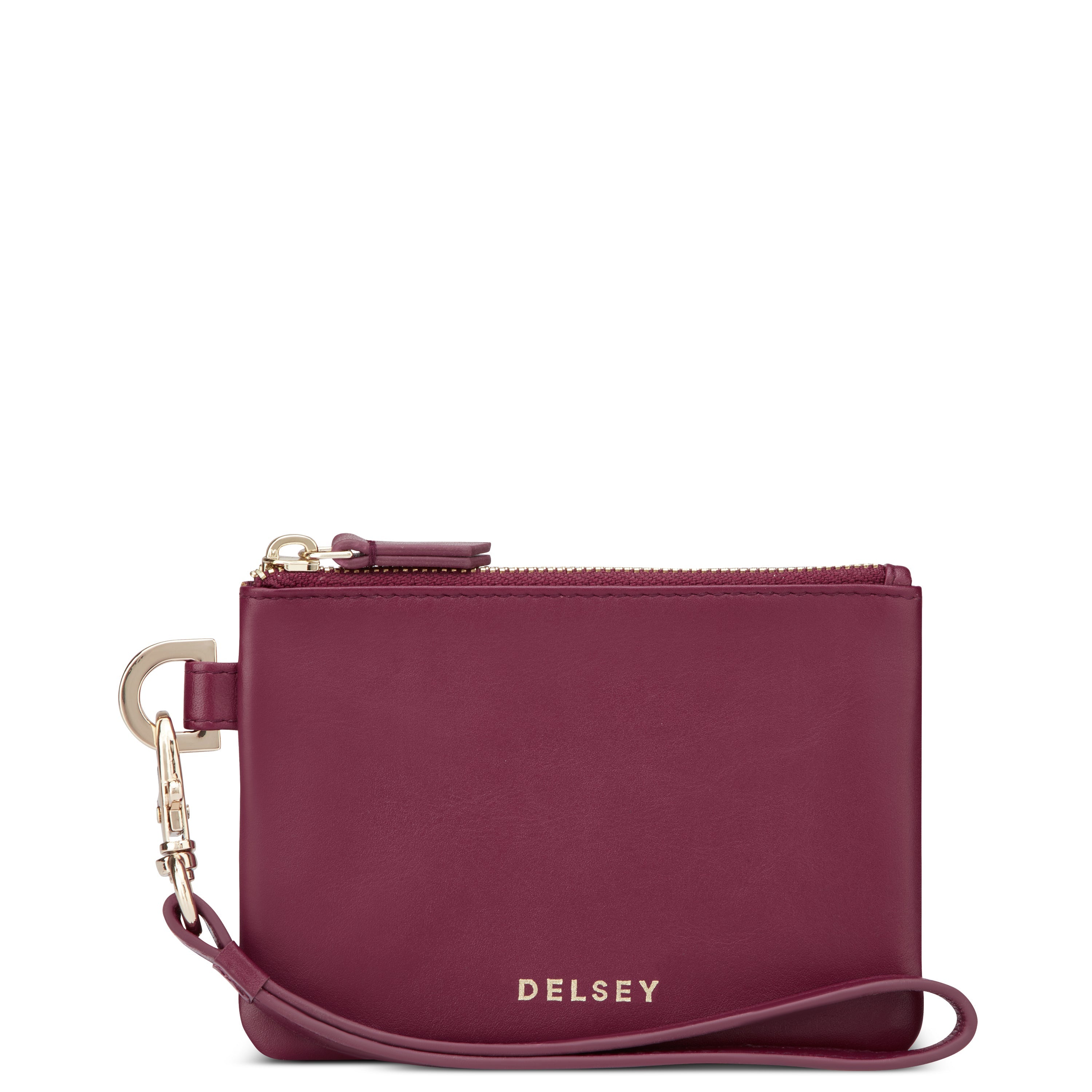 LE CUIR LISSE| Pochette BORDEAUX