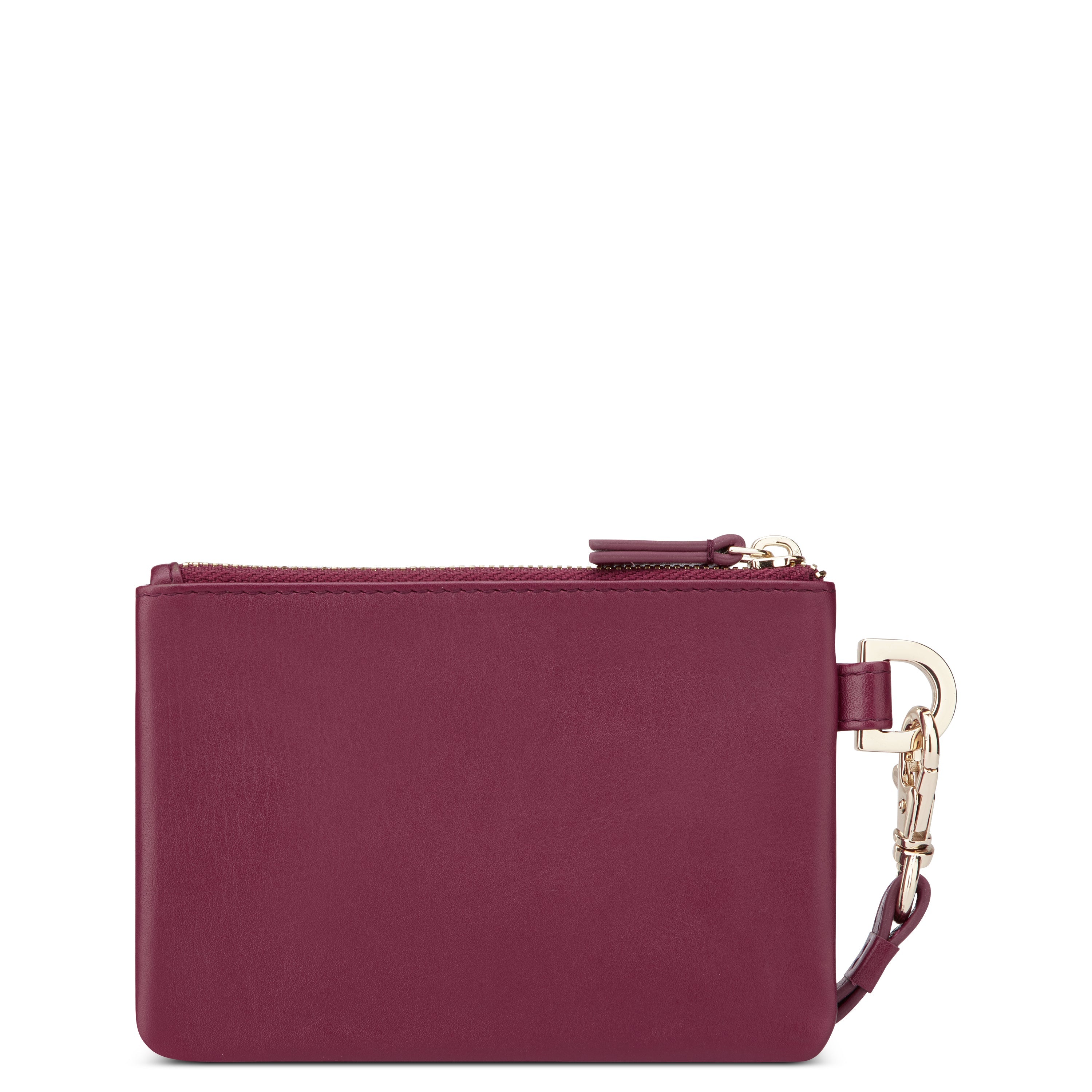 LE CUIR LISSE| Pochette BORDEAUX