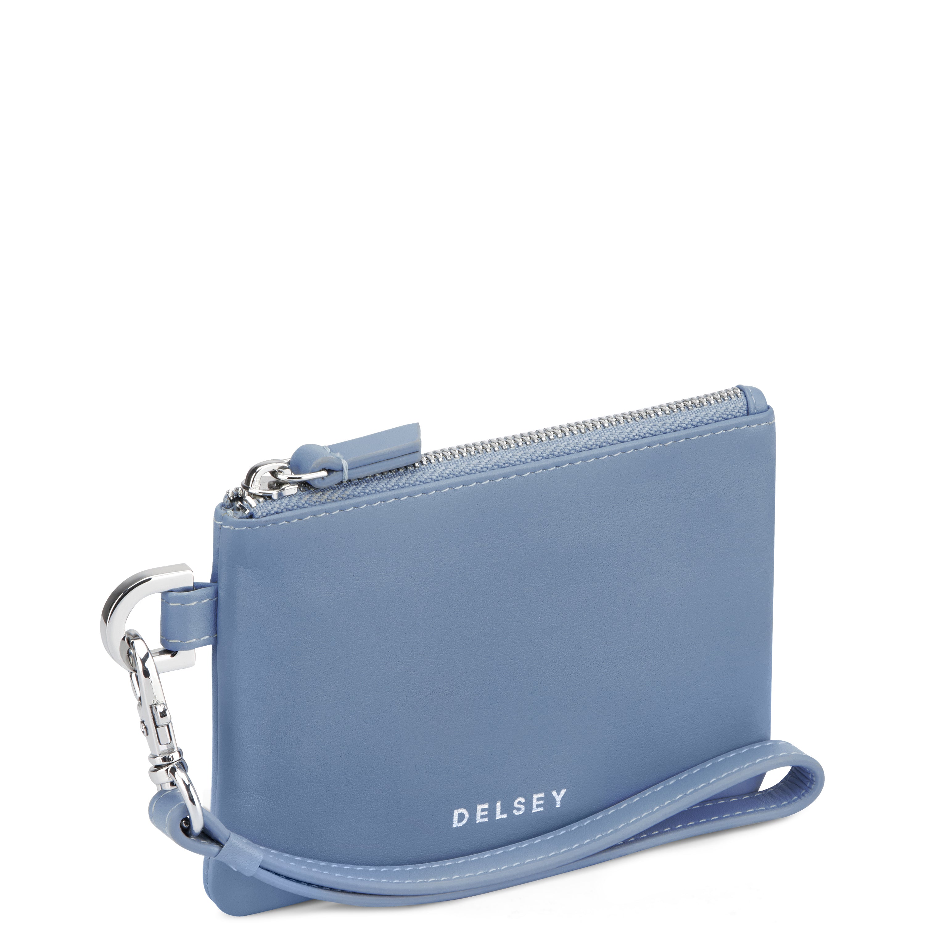 LE CUIR LISSE| Pochette BLEU CIEL
