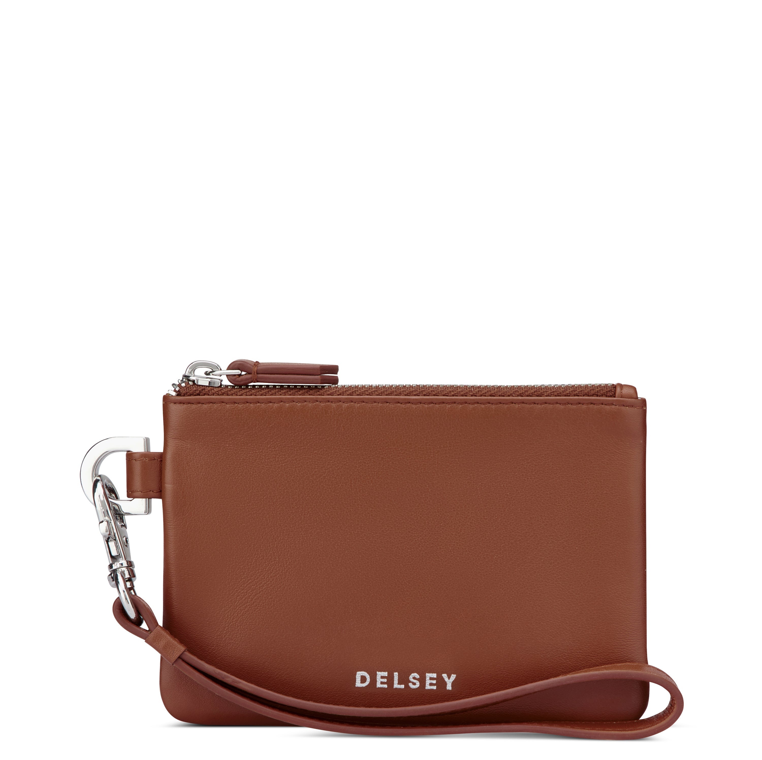 LE CUIR LISSE| Pochette COGNAC