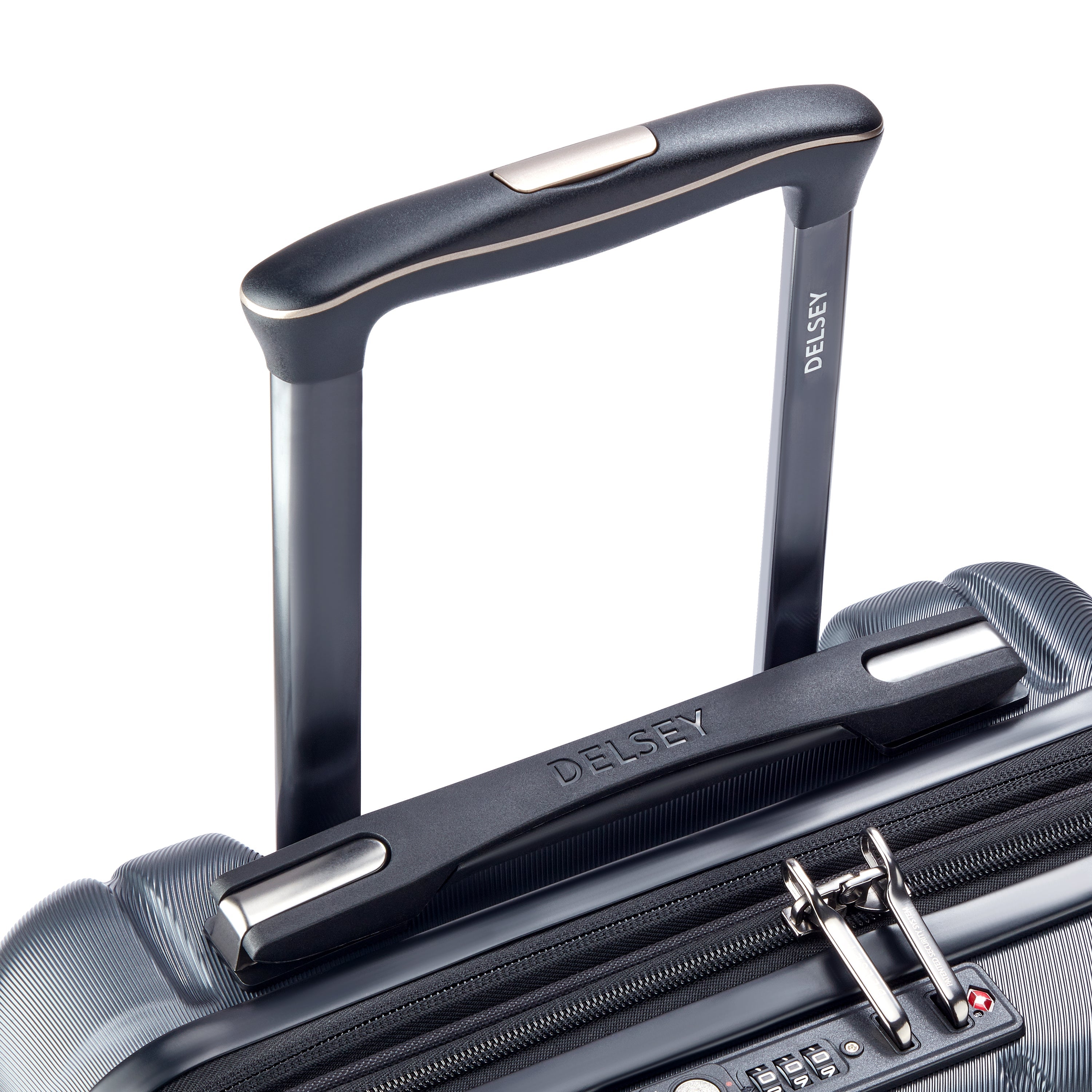 LONGITUDE| Koffer Check-In erweiterbar 55 CM ANTHRAZIT