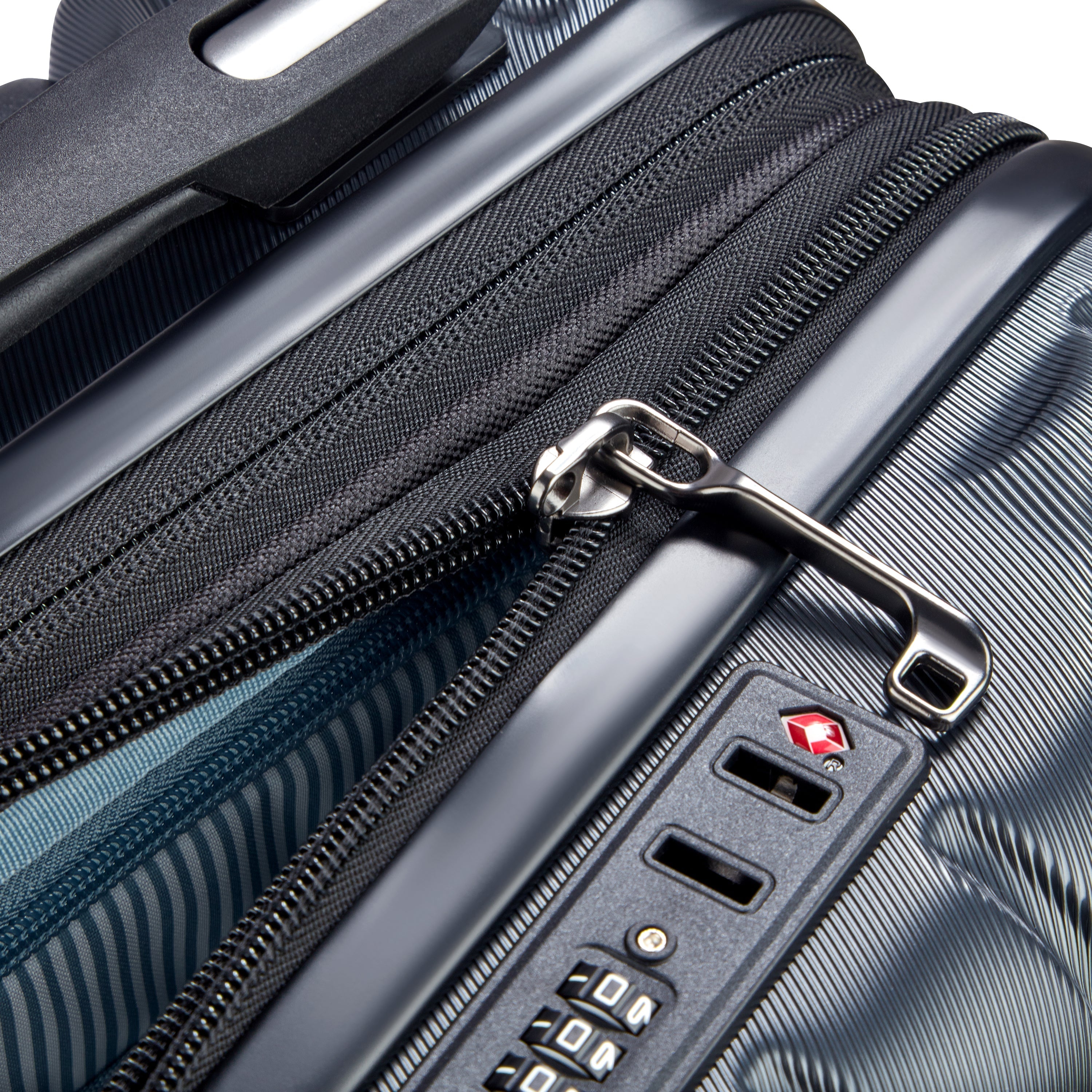 LONGITUDE| Koffer Check-In erweiterbar 55 CM ANTHRAZIT