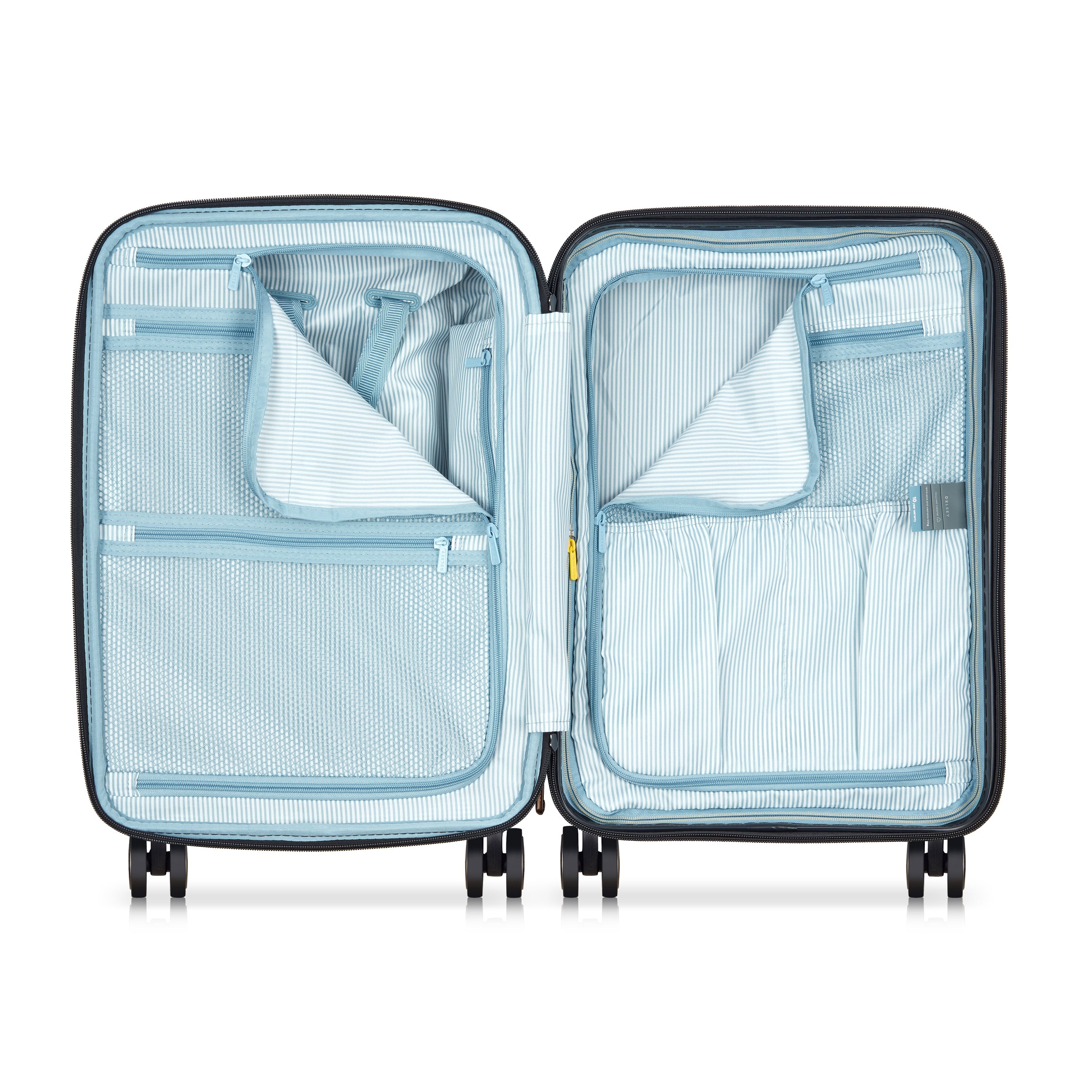 LONGITUDE| Koffer Check-In erweiterbar 55 CM BLAU