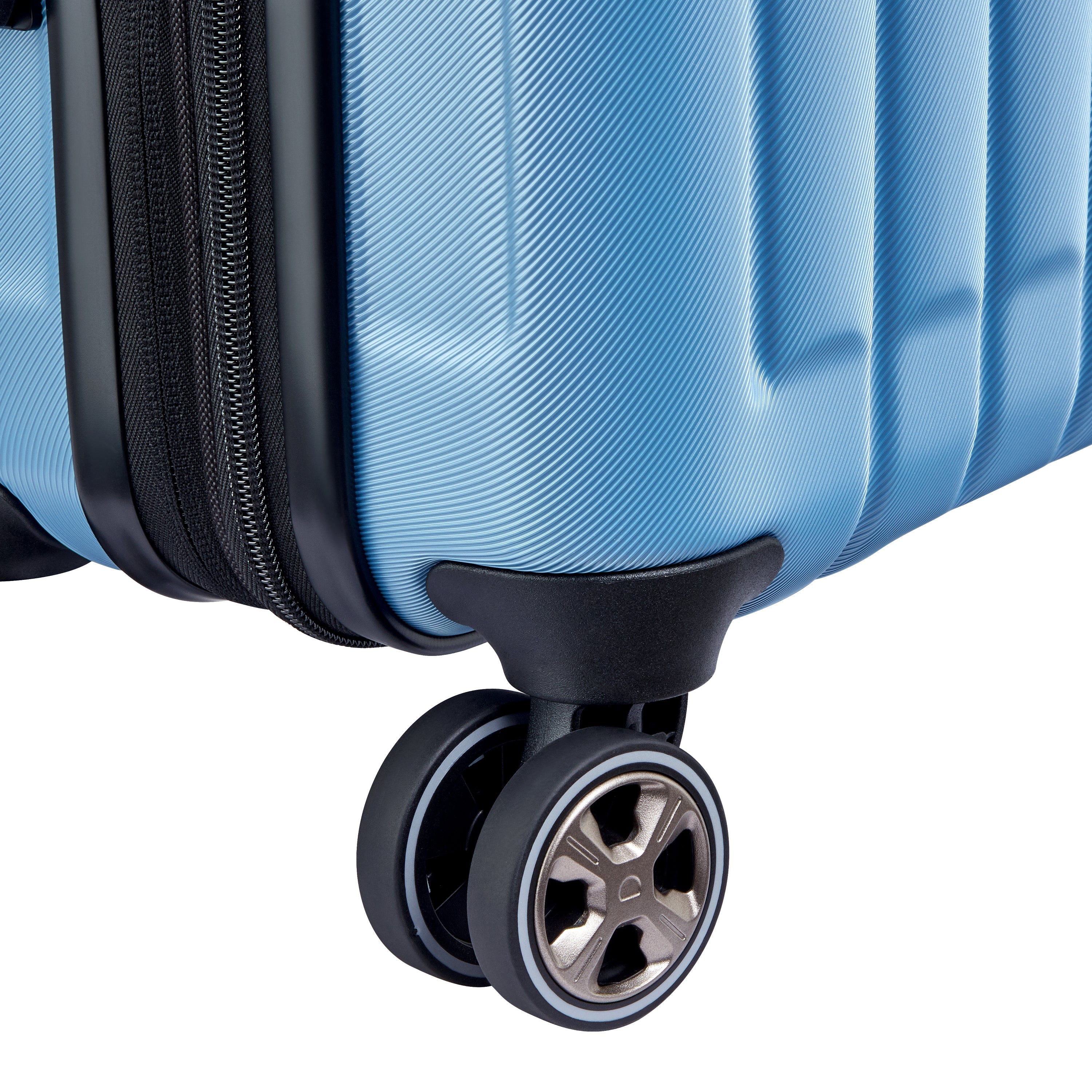 LONGITUDE| Koffer Check-In erweiterbar 55 CM BLAU