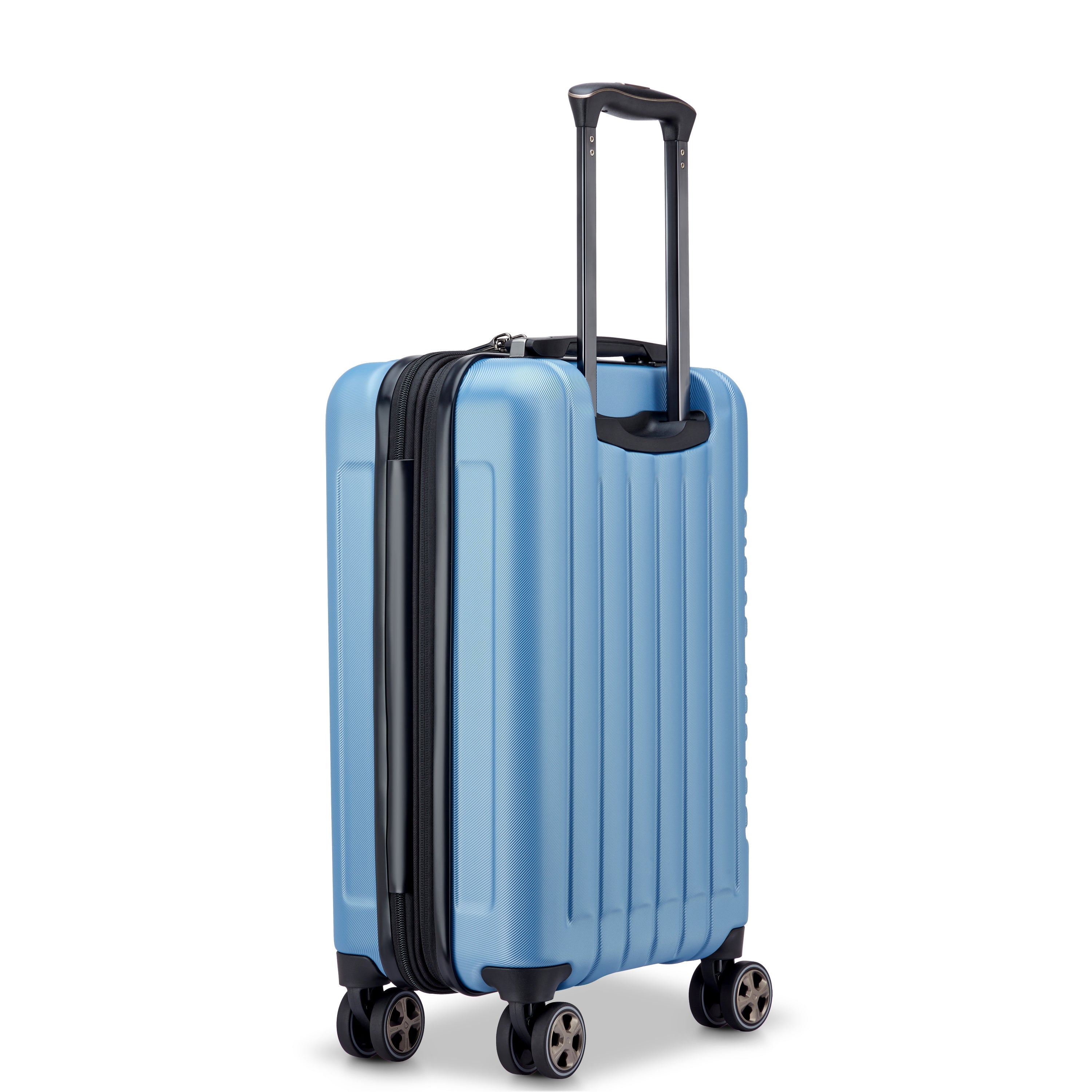 LONGITUDE| Koffer Check-In erweiterbar 55 CM BLAU