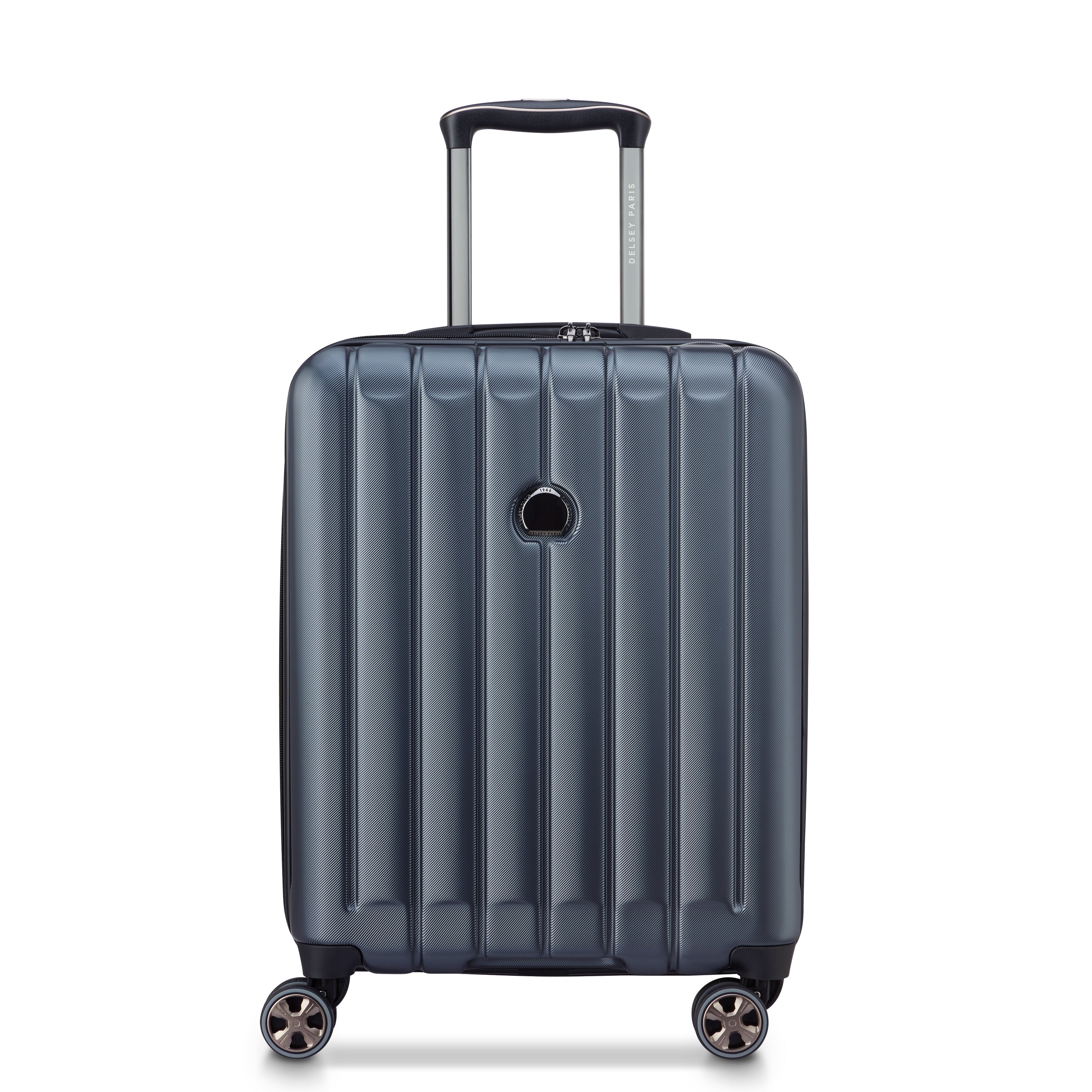 LONGITUDE| Valise Cabine Slim Extensible 55 CM ANTHRACITE