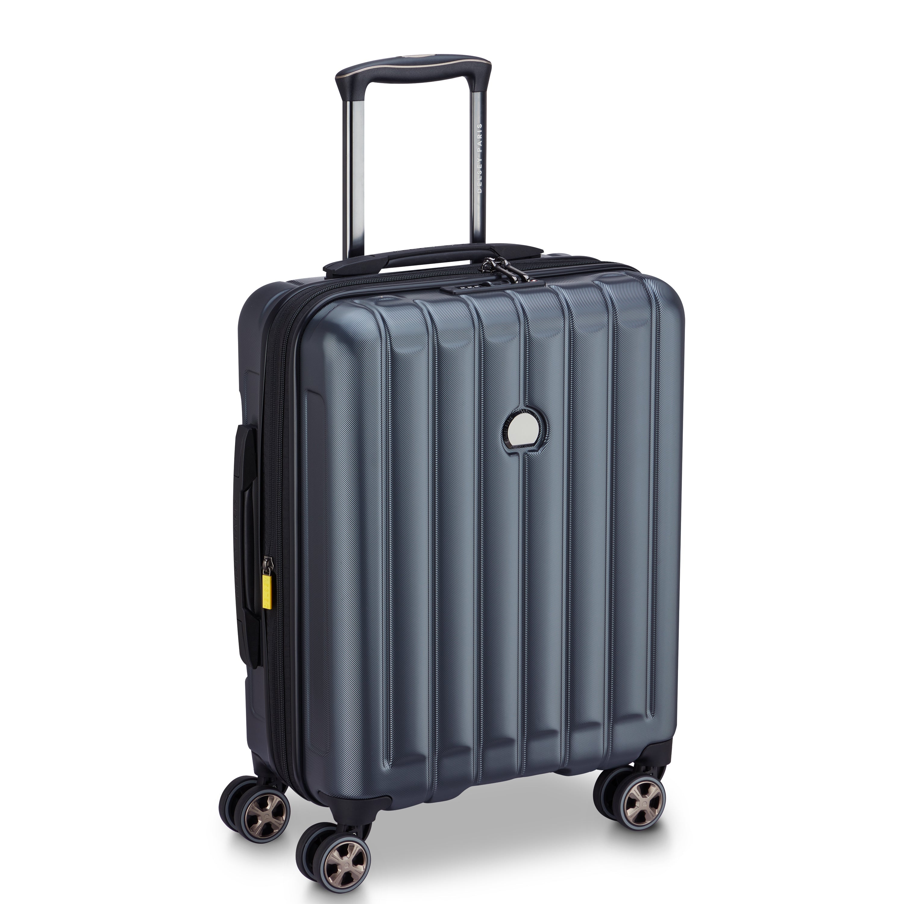 LONGITUDE| Valise Cabine Slim Extensible 55 CM ANTHRACITE