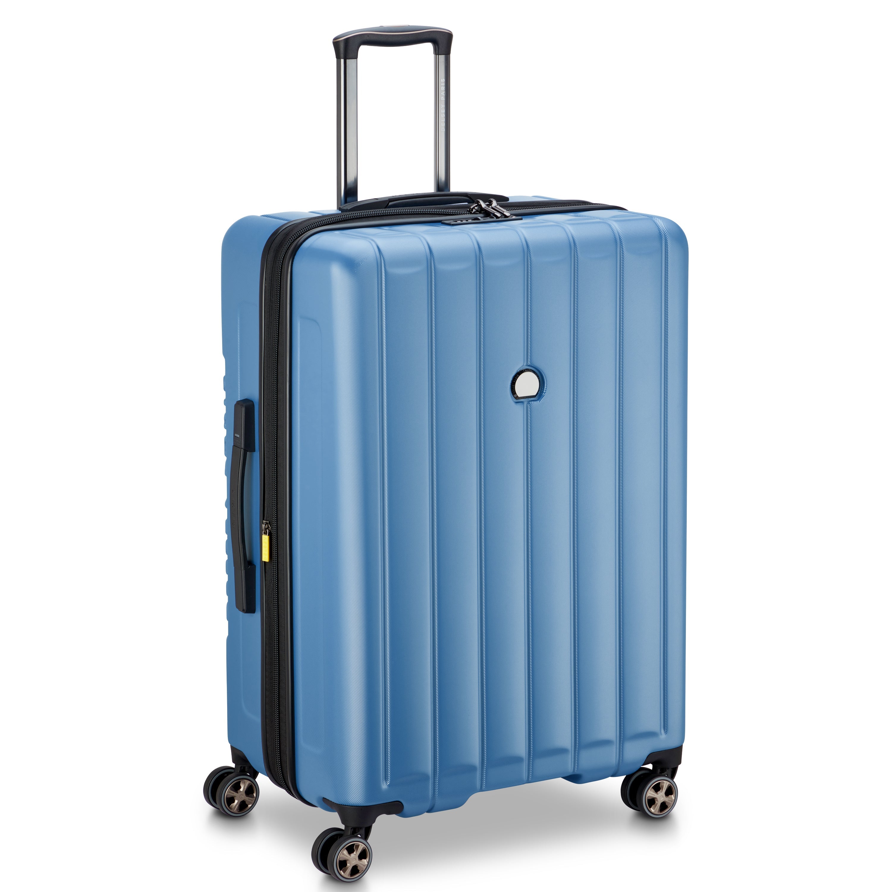 LONGITUDE| Valise Soute Extensible 76 CM BLEU