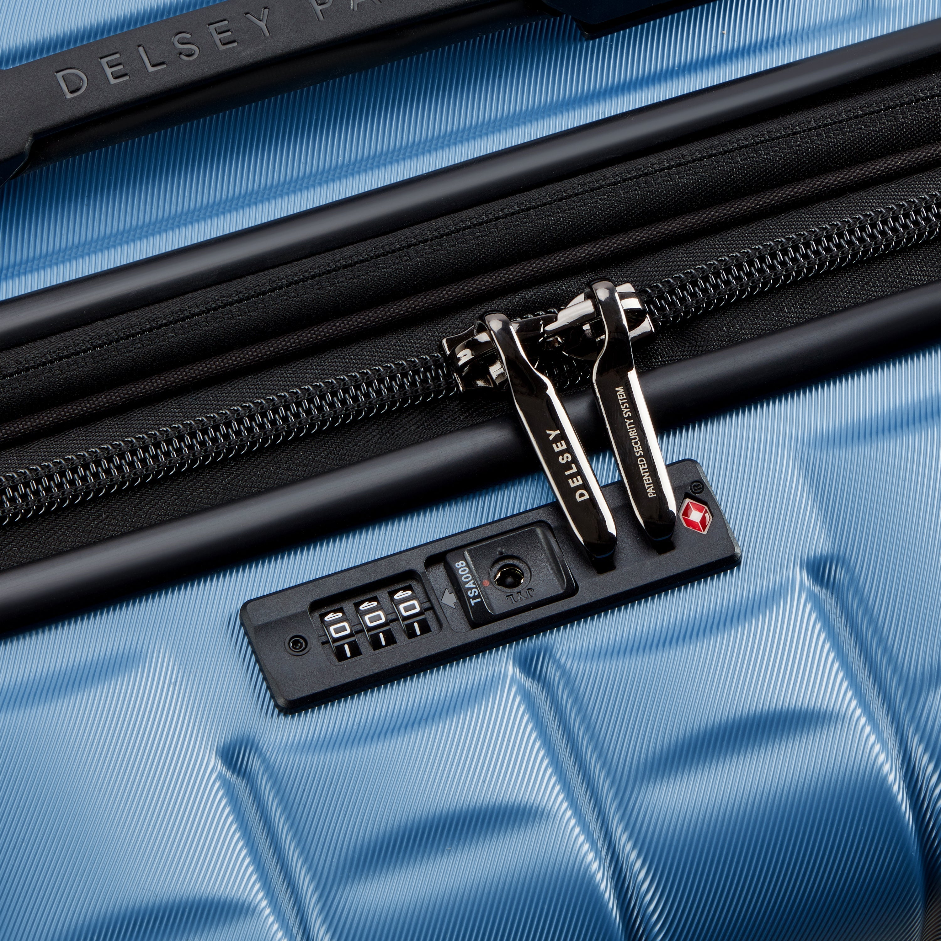 LONGITUDE| Valise Soute Extensible 76 CM BLEU