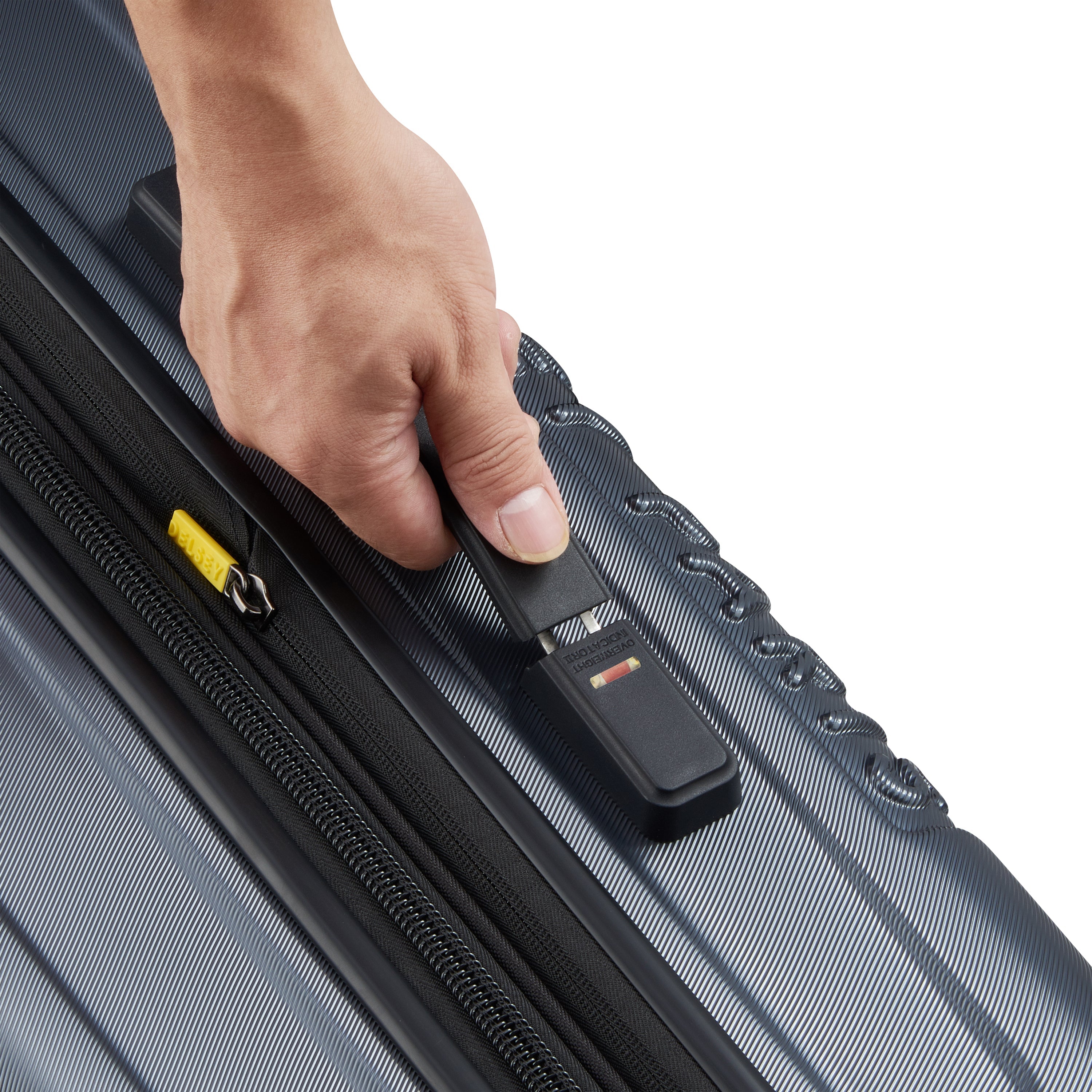 LONGITUDE| Suitcase Check-In Expandable 81 CM ANTHRACITE