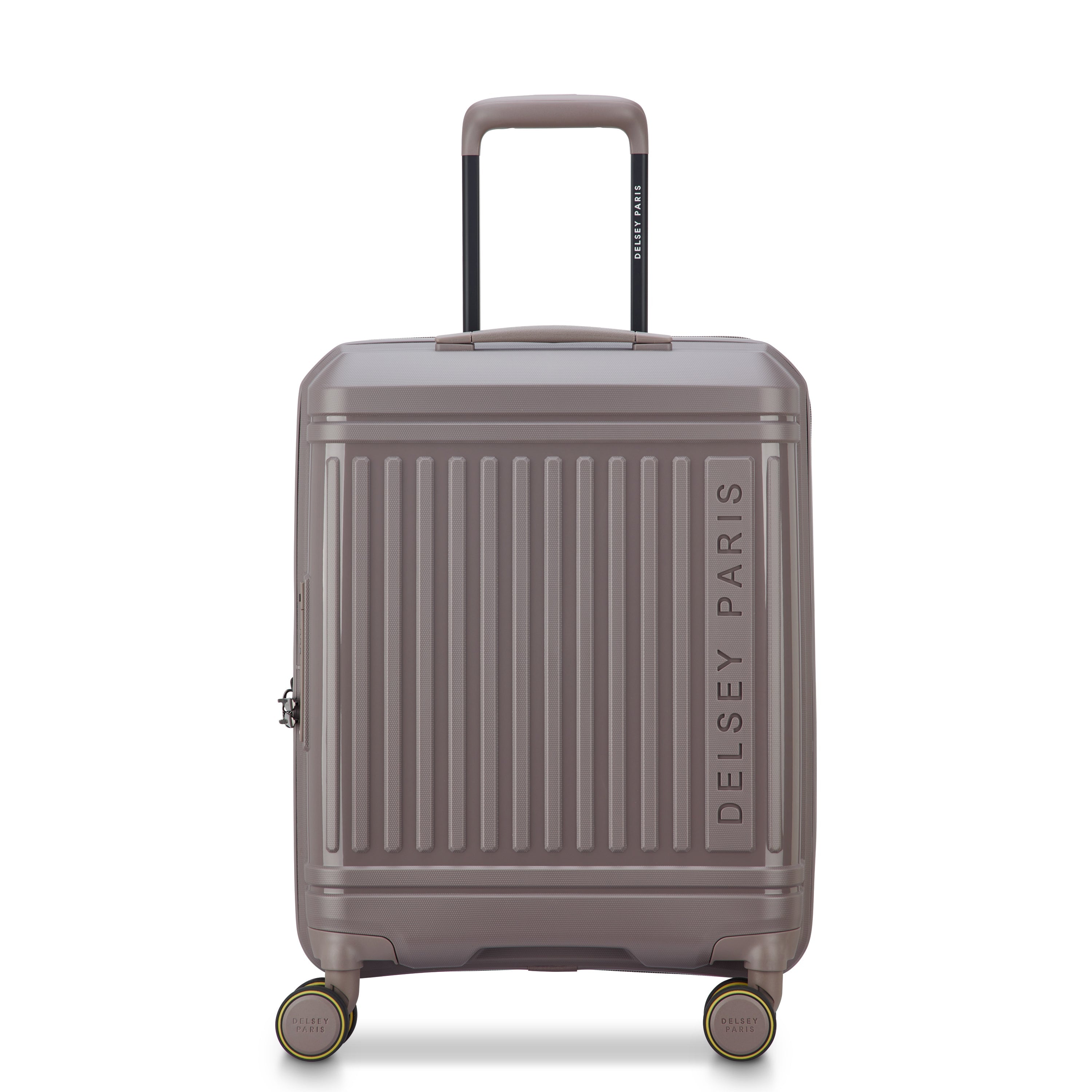 LUTECE| Suitcase Cabin slim Expandable 55 CM BROWN