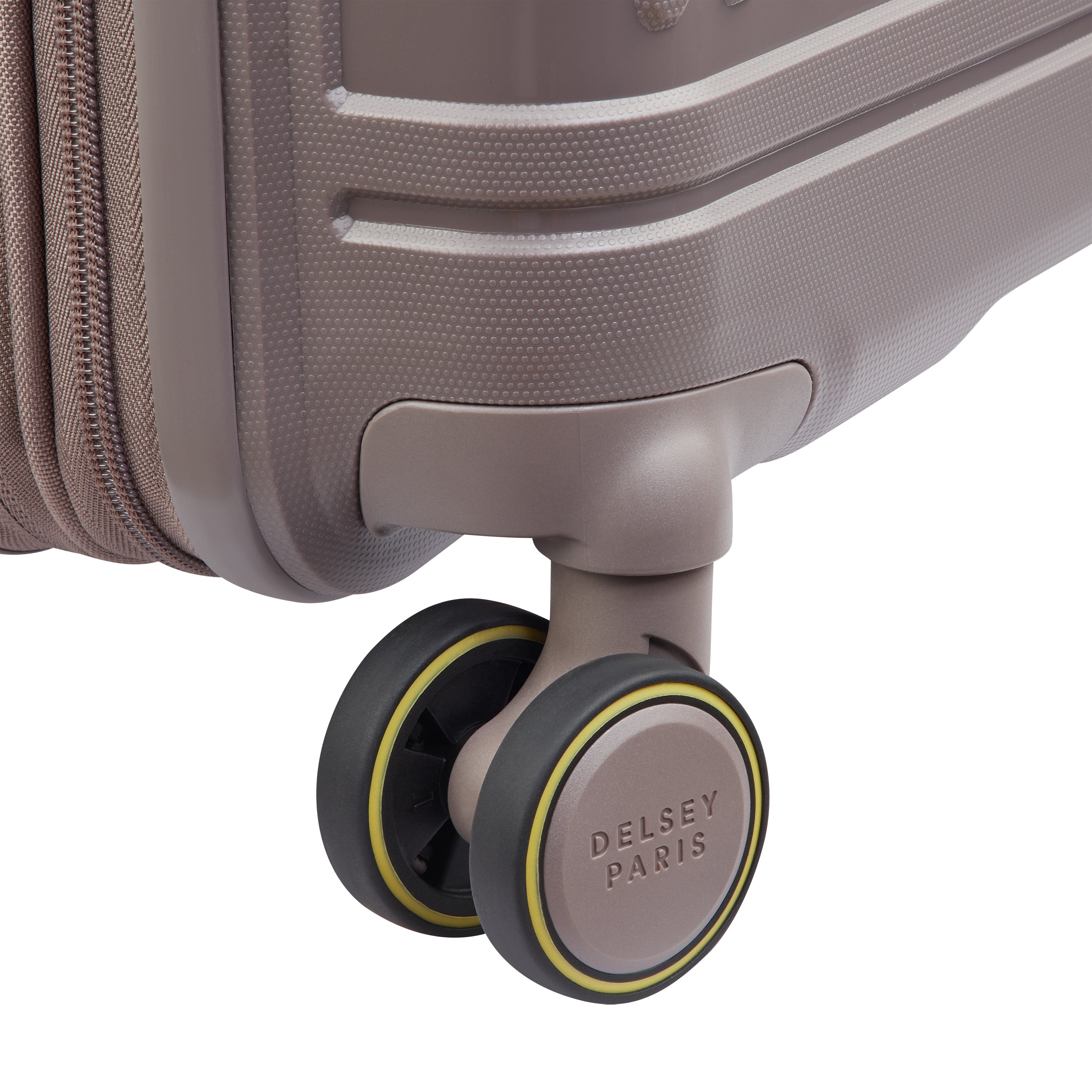 LUTECE| Suitcase Cabin slim Expandable 55 CM BROWN