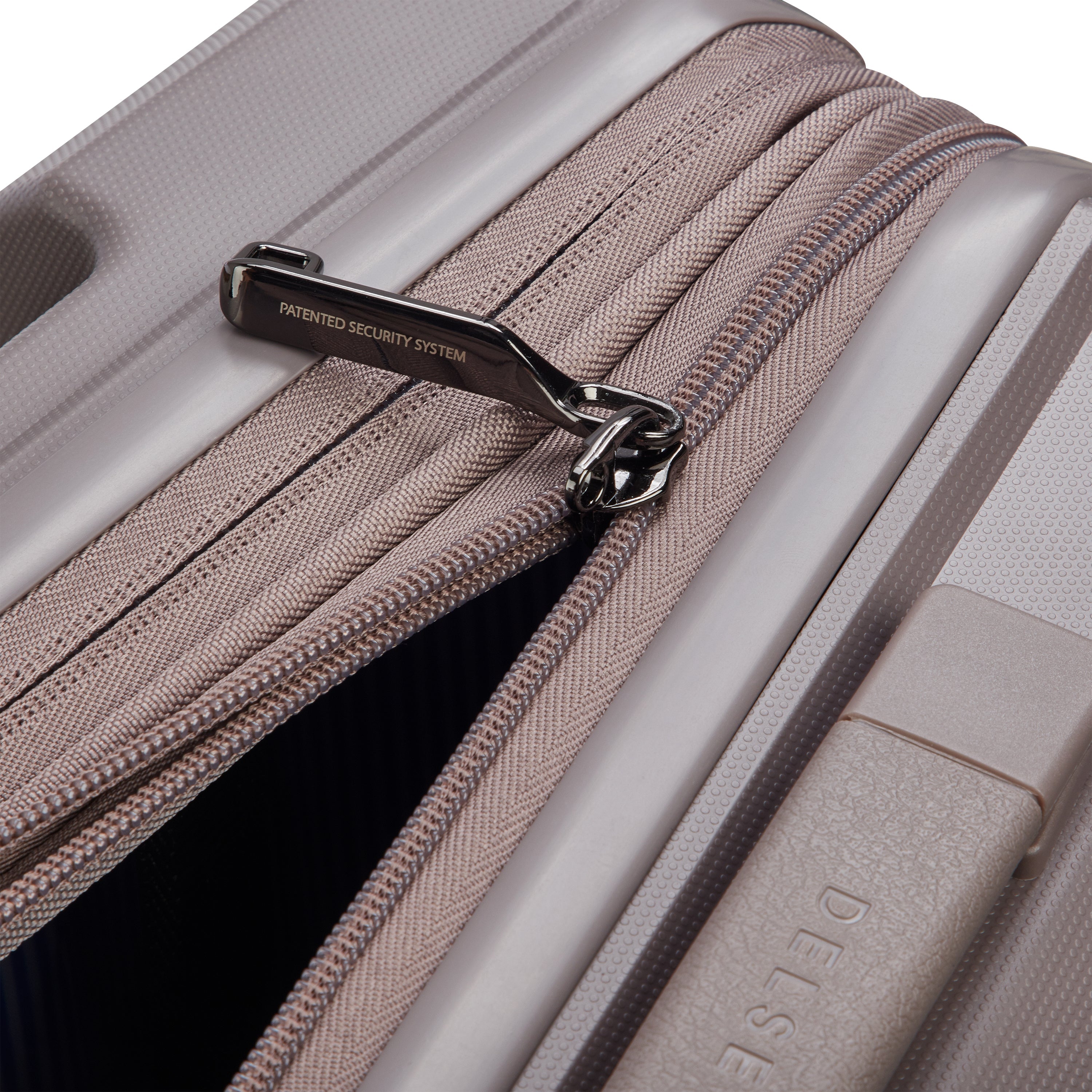 LUTECE| Suitcase Cabin slim Expandable 55 CM BROWN