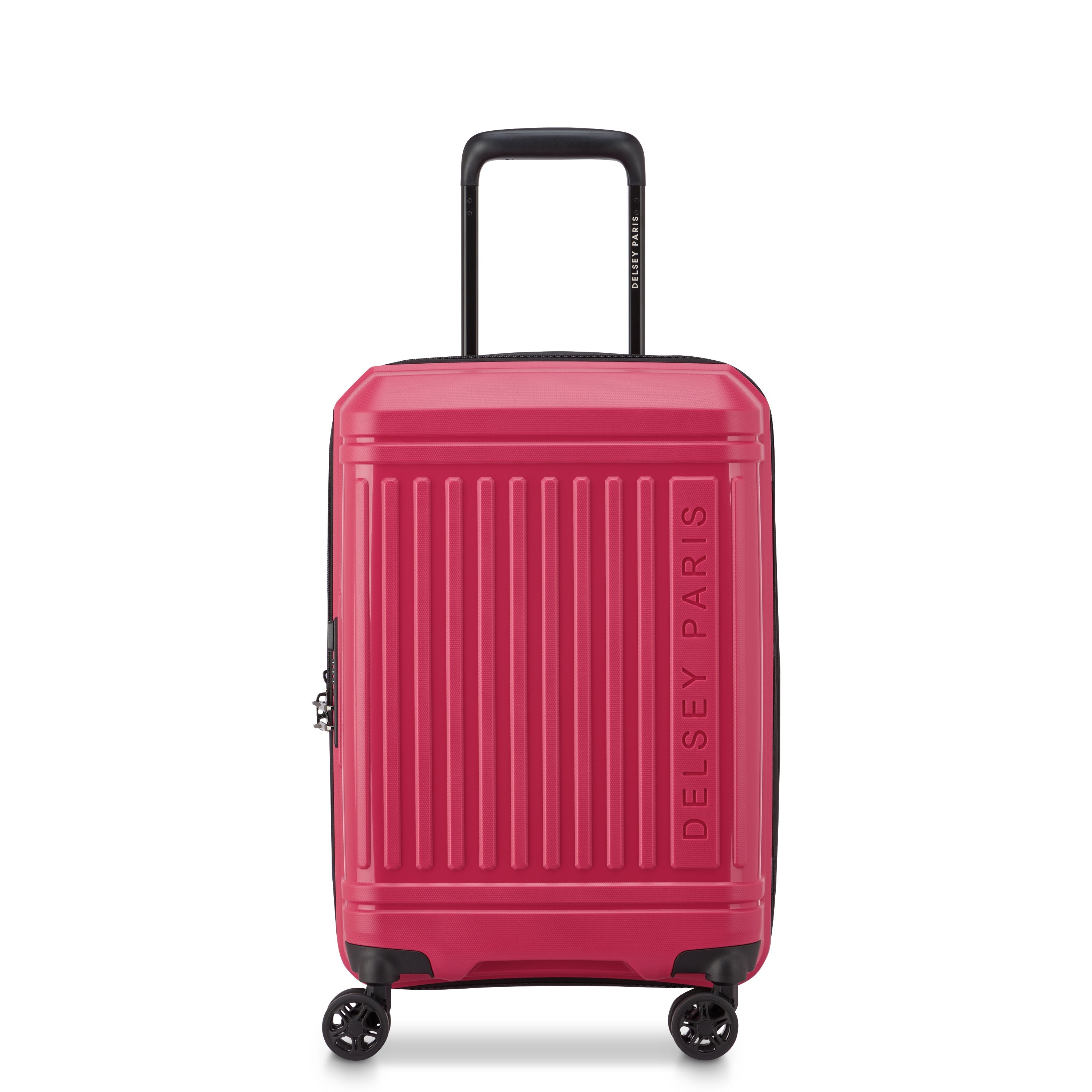LUTECE SE| Koffer Kabine Erweiterbar 55 CM MAGENTA
