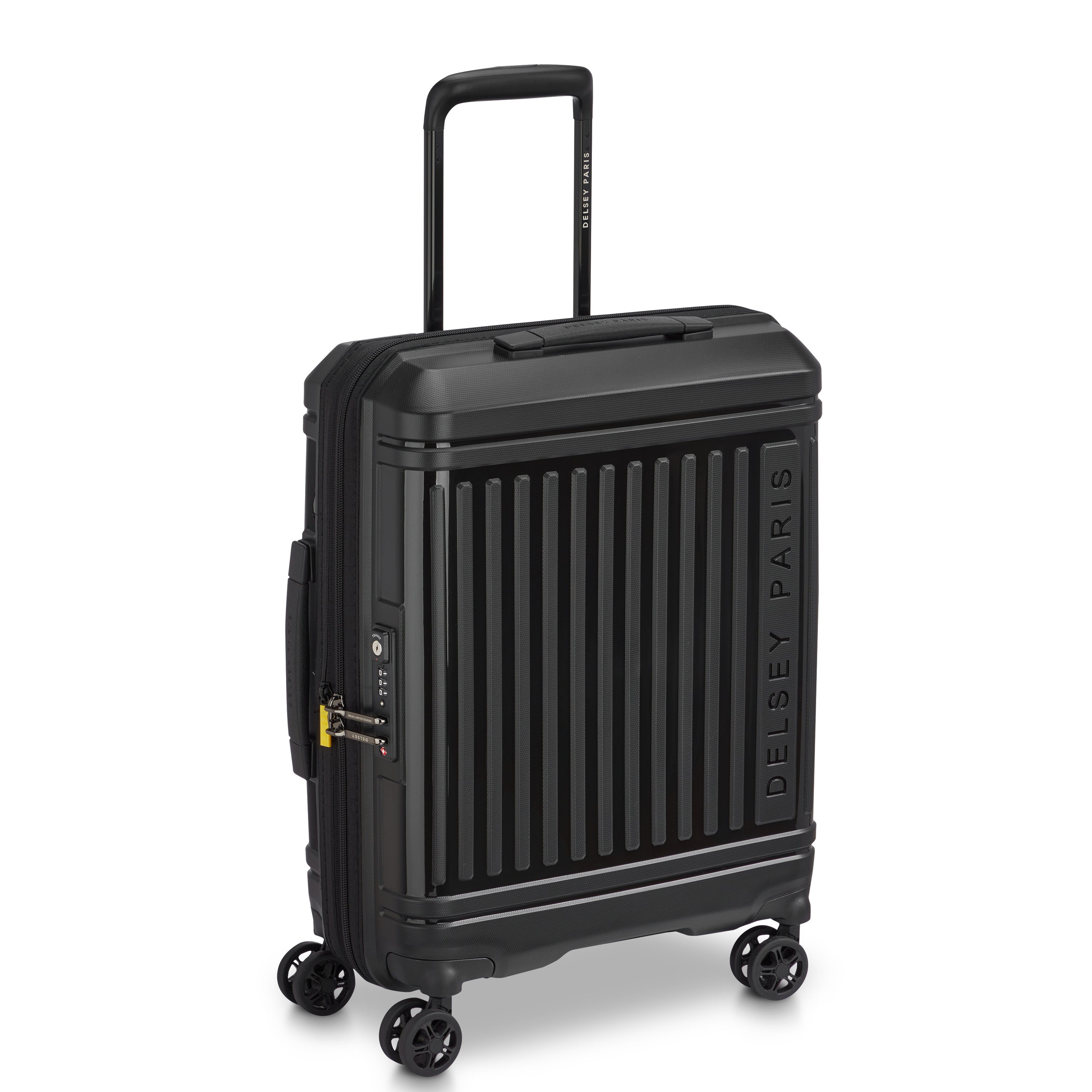 LUTECE SE| Suitcase Cabin slim Expandable 55 CM BLACK