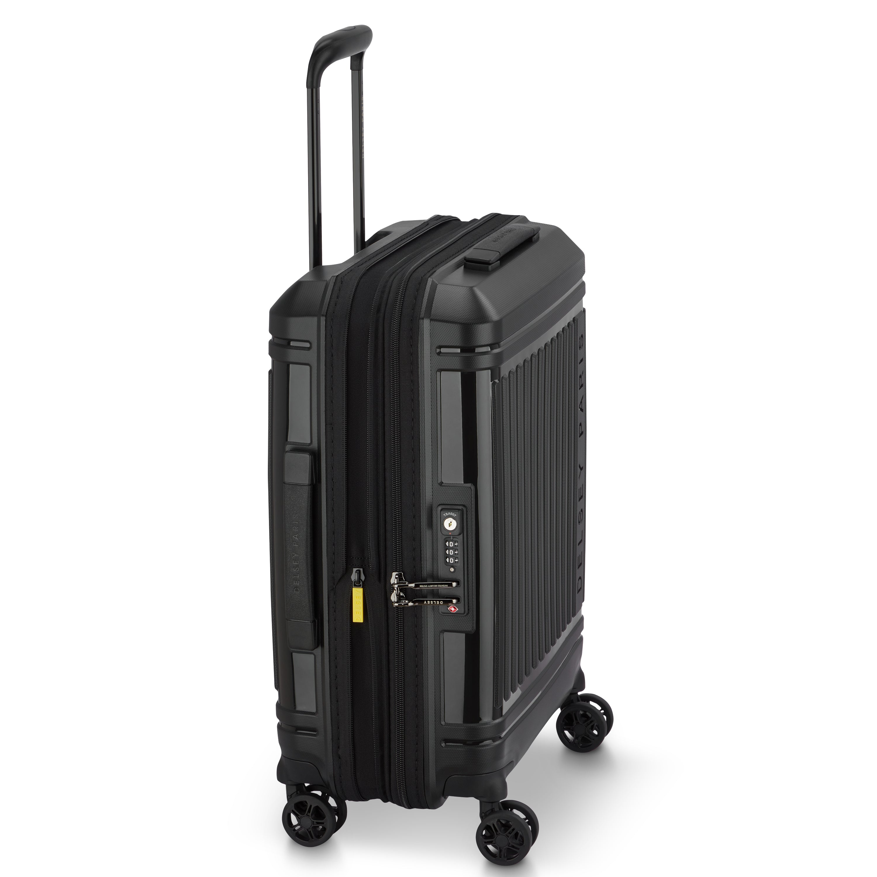 LUTECE SE| Suitcase Cabin slim Expandable 55 CM BLACK