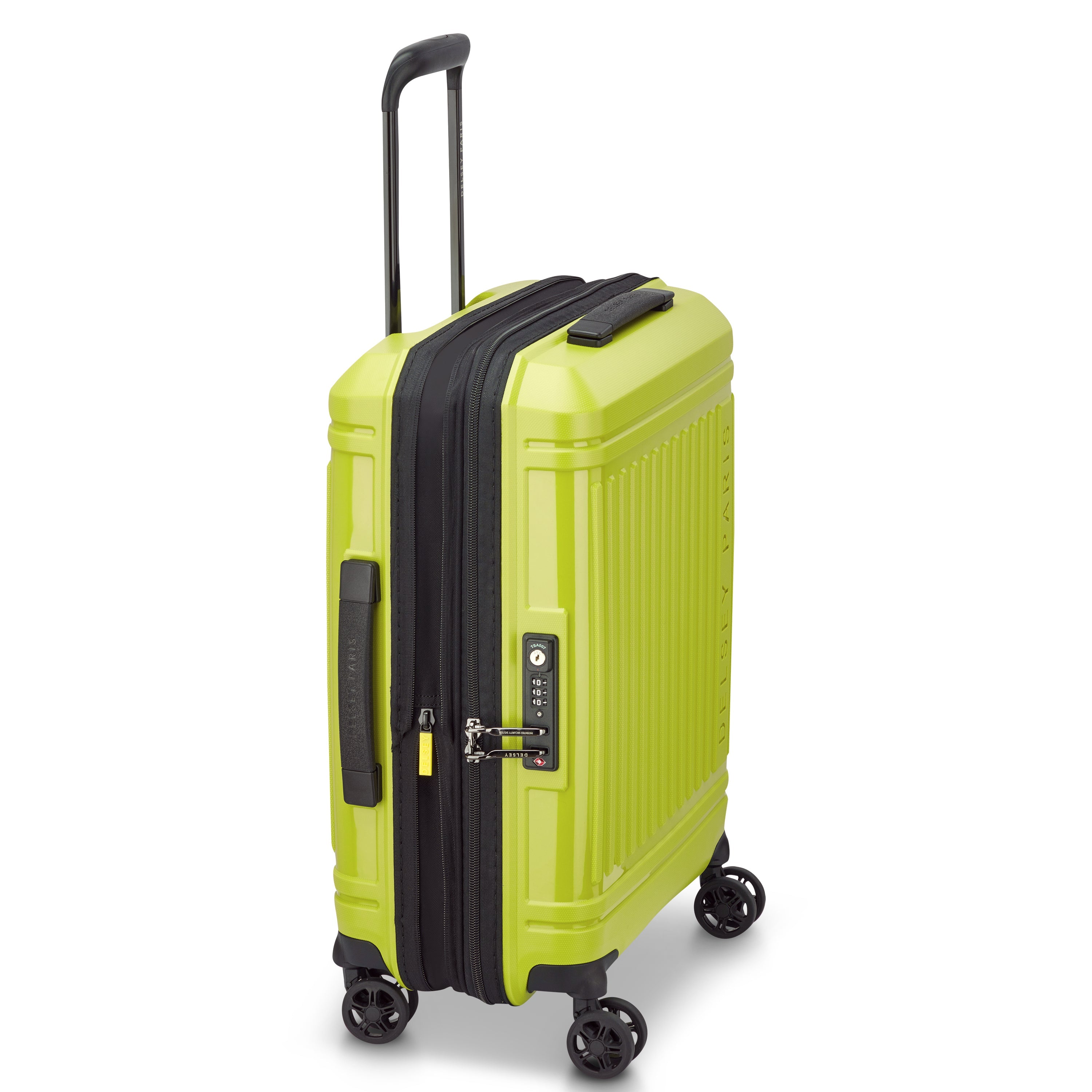 LUTECE SE| Suitcase Cabin slim Expandable 55 CM LIME