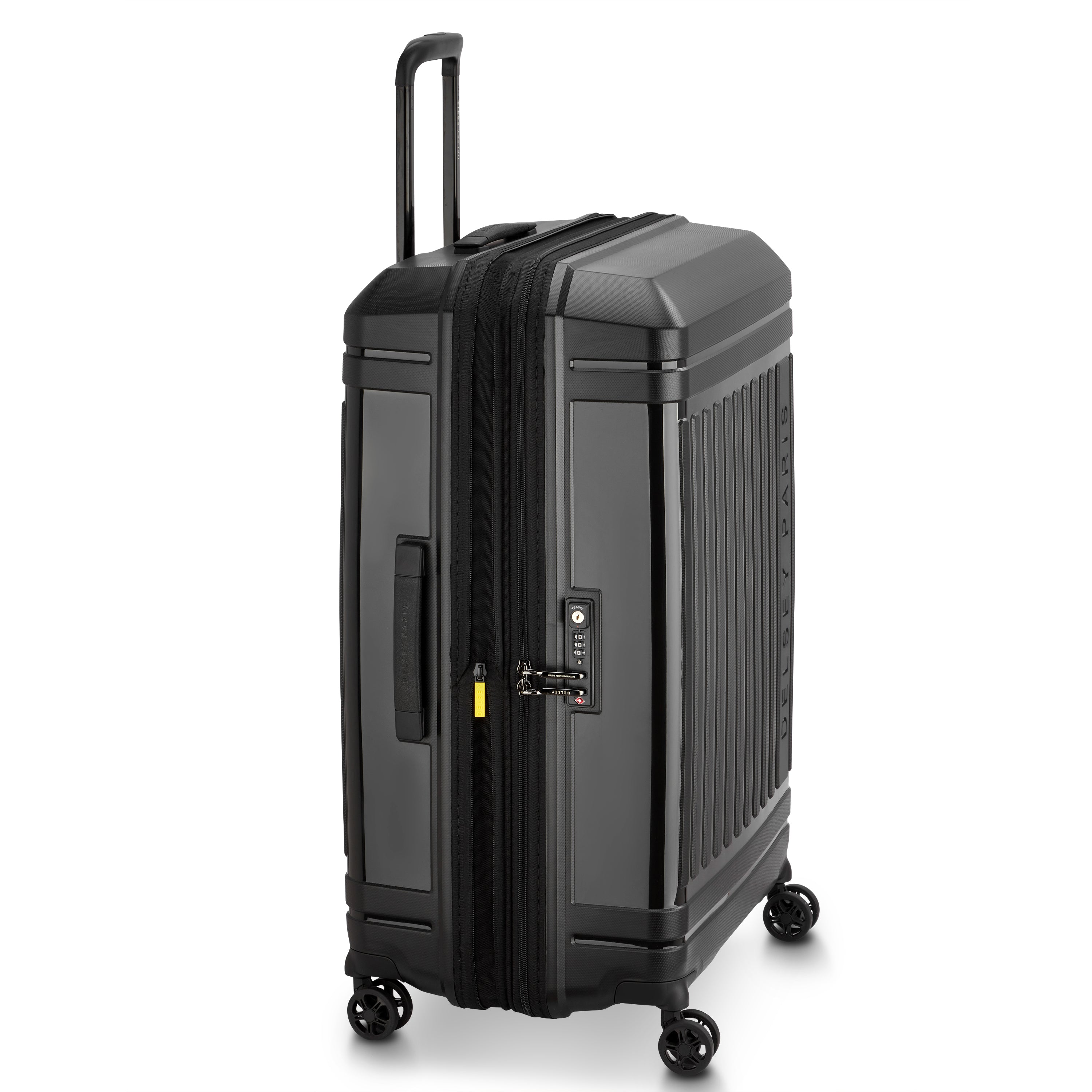 LUTECE SE| Koffer Aufgabe Erweiterbar 75 CM SCHWARZ