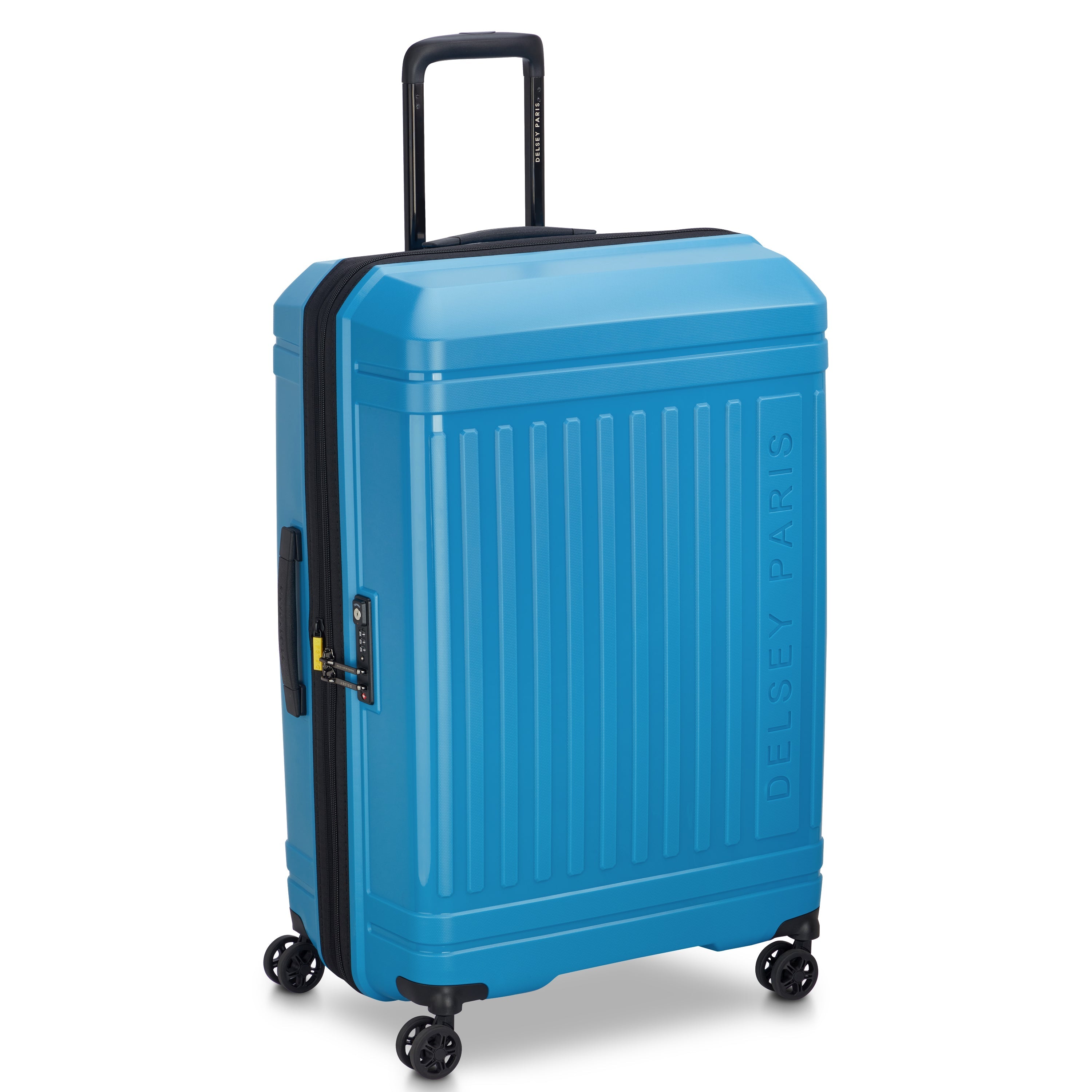 LUTECE SE| Suitcase Check-In Expandable 75 CM PEACOCK