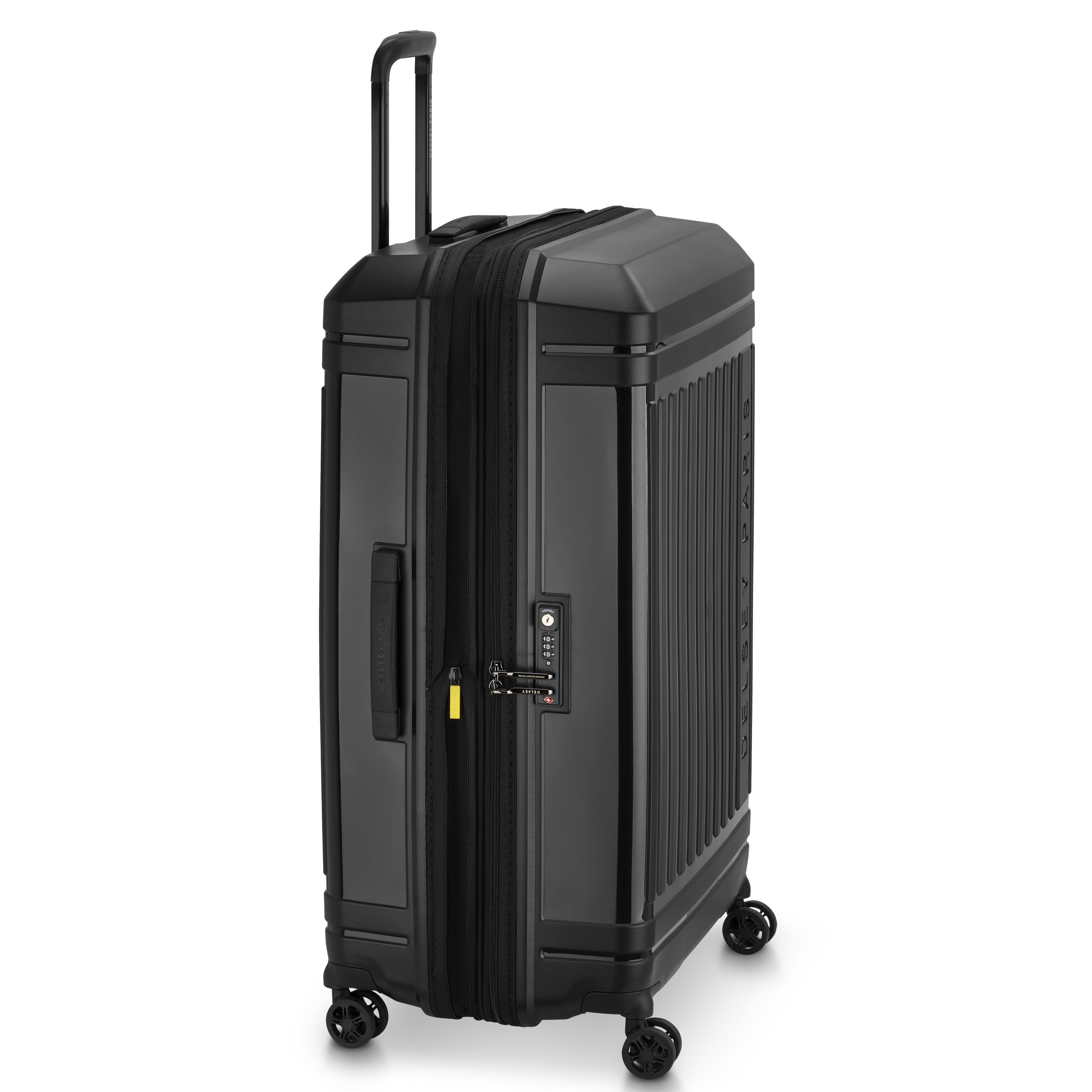 LUTECE SE| Suitcase Check-In Expandable 79 CM BLACK