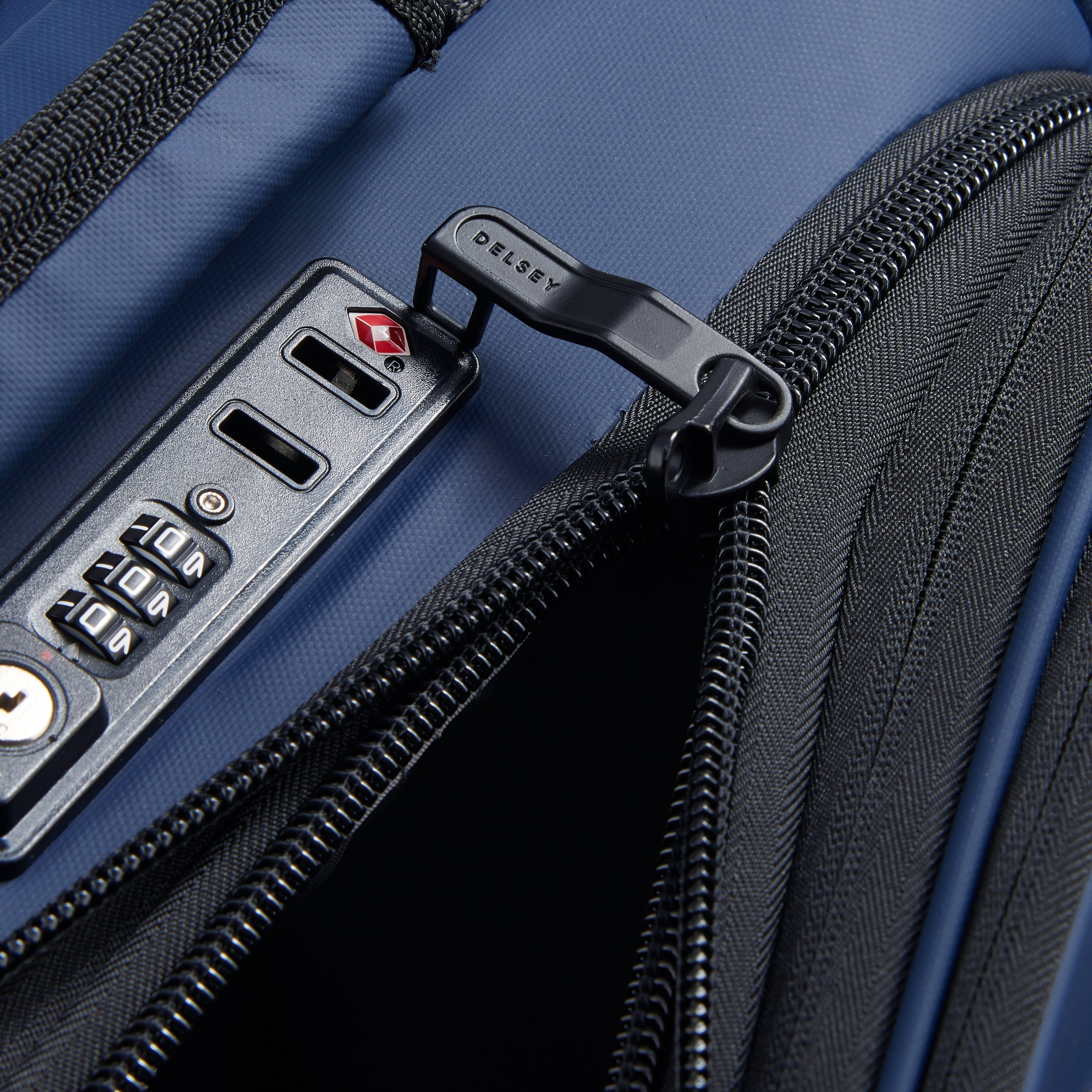 MAUBERT 2.0| Valise Cabine Extensible 55 CM BLEU