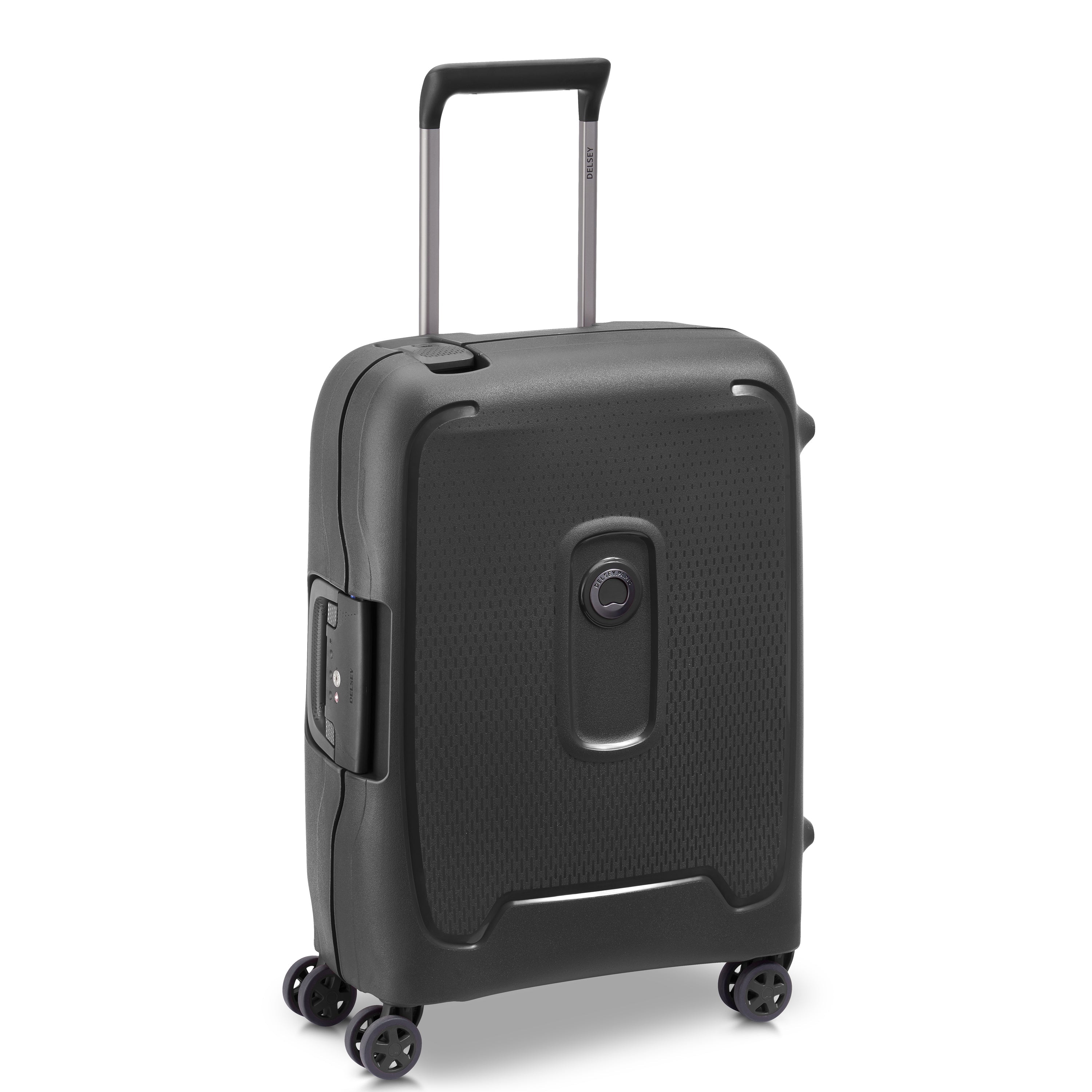 MONCEY| Koffer Cabine slim 55 CM ZWART