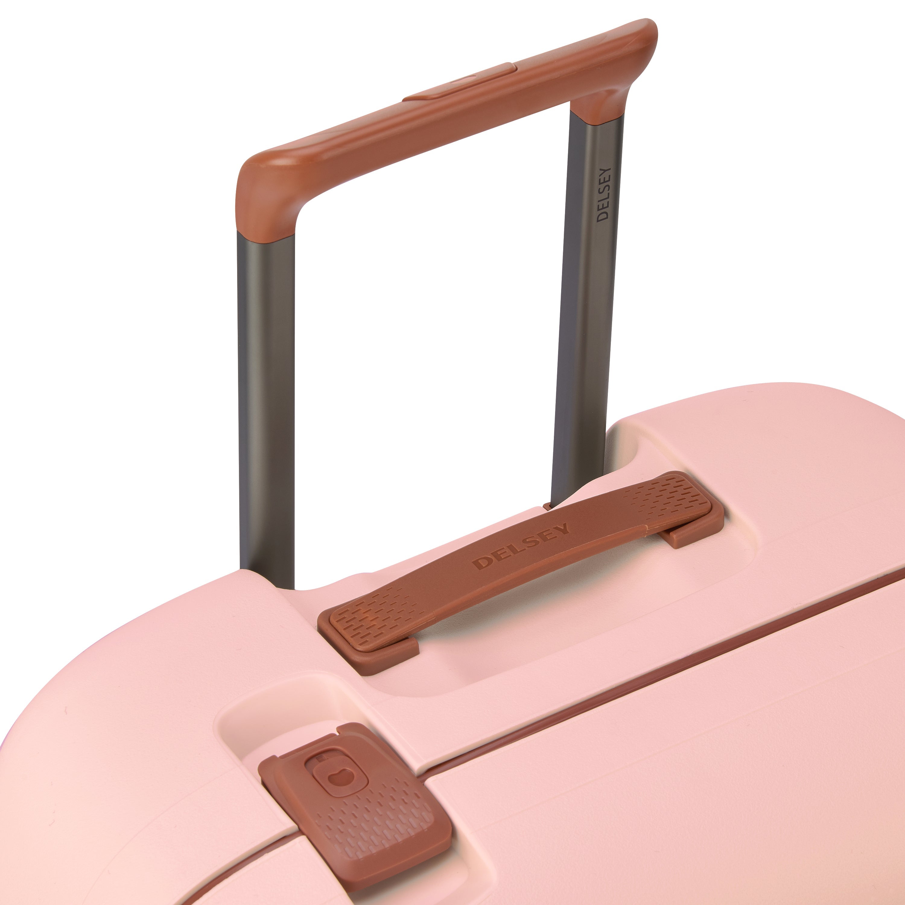MONCEY| Koffer Aufgabe 82 CM HELLROSA
