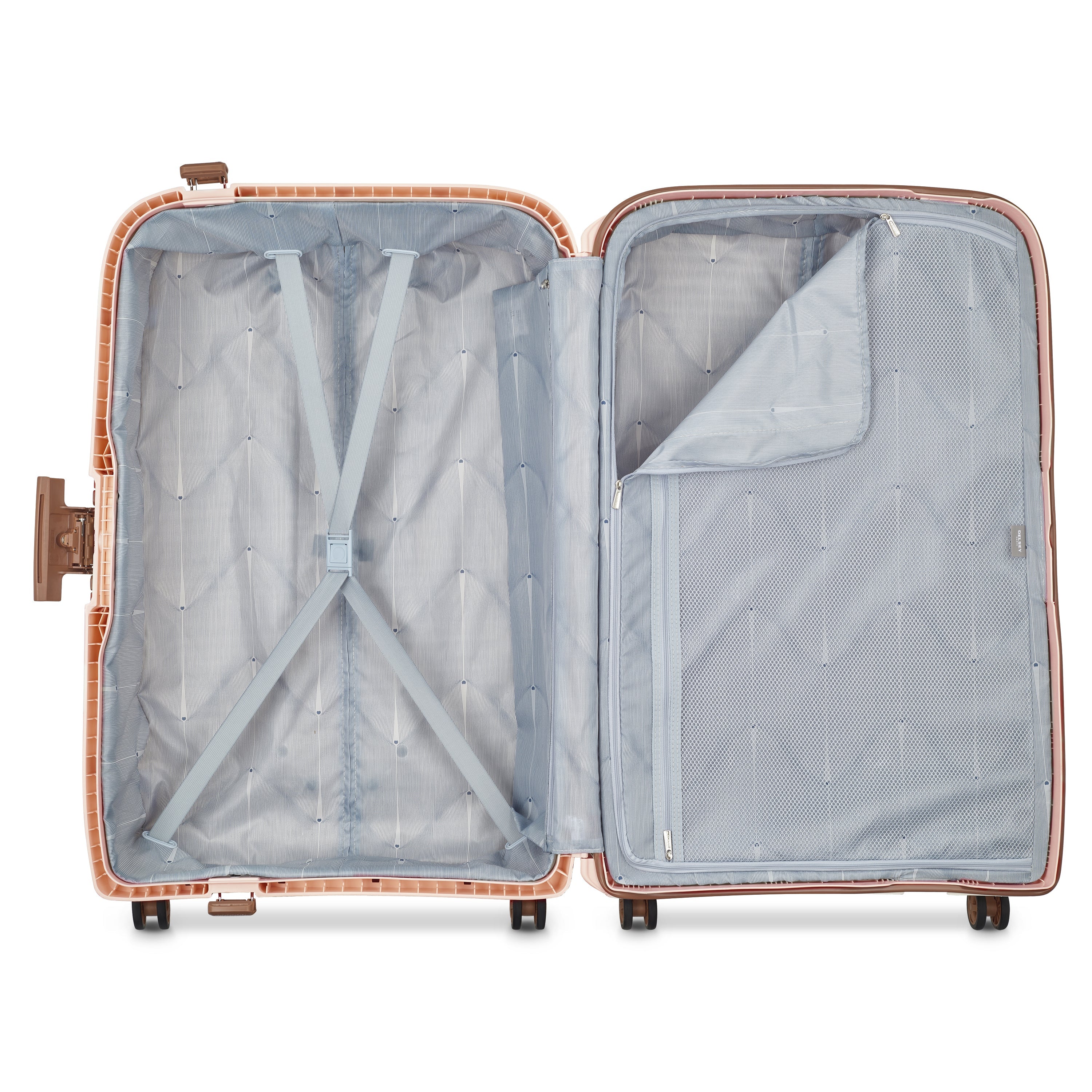 MONCEY| Koffer Aufgabe 82 CM HELLROSA