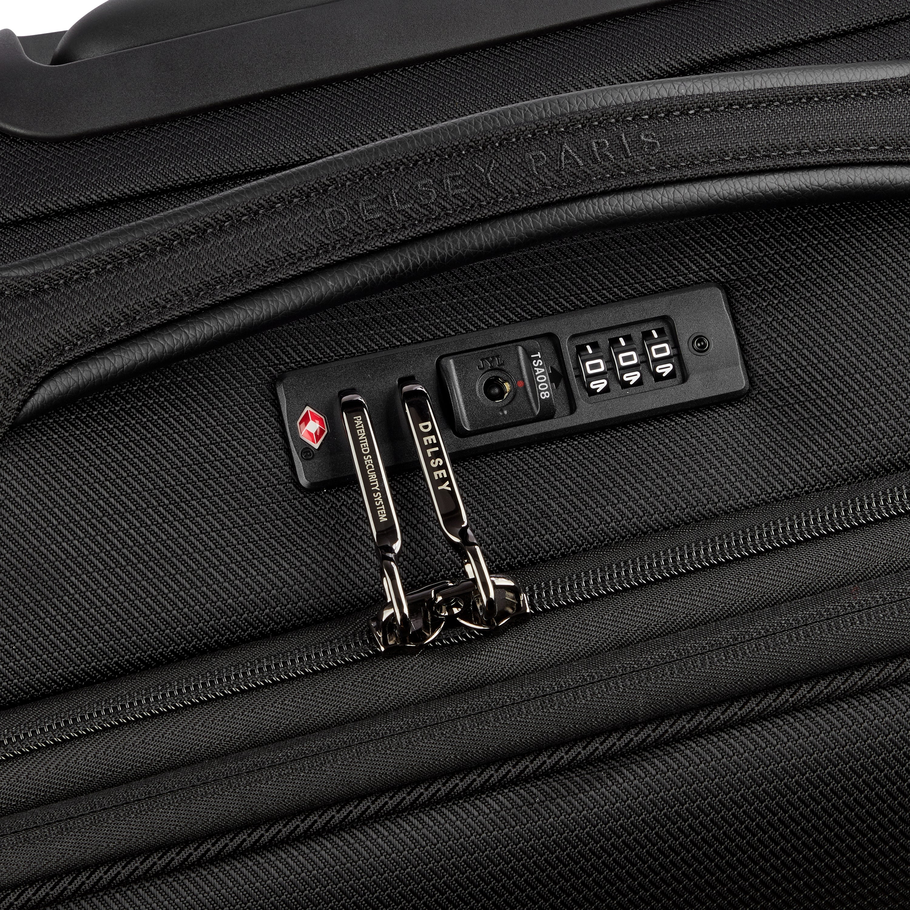 MONTMARTRE 3| Suitcase Cabin slim Expandable 55 CM BLACK
