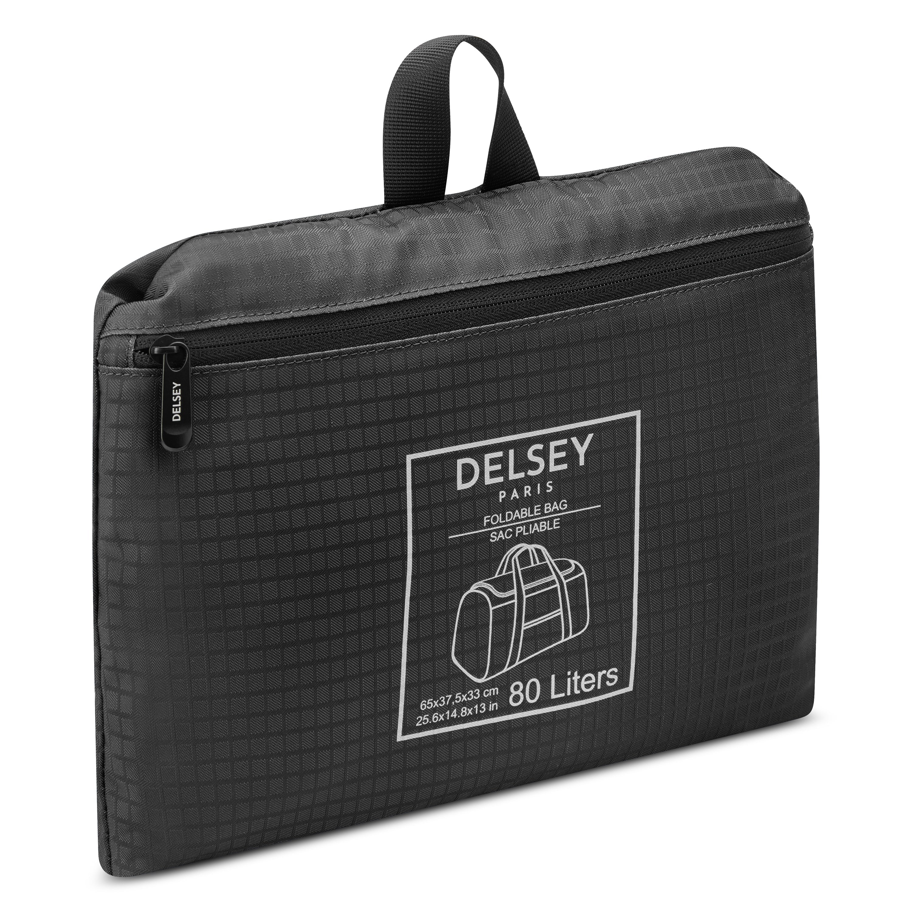 NOMADE| Borsa da Viaggio Pieghevole 65 CM NERO