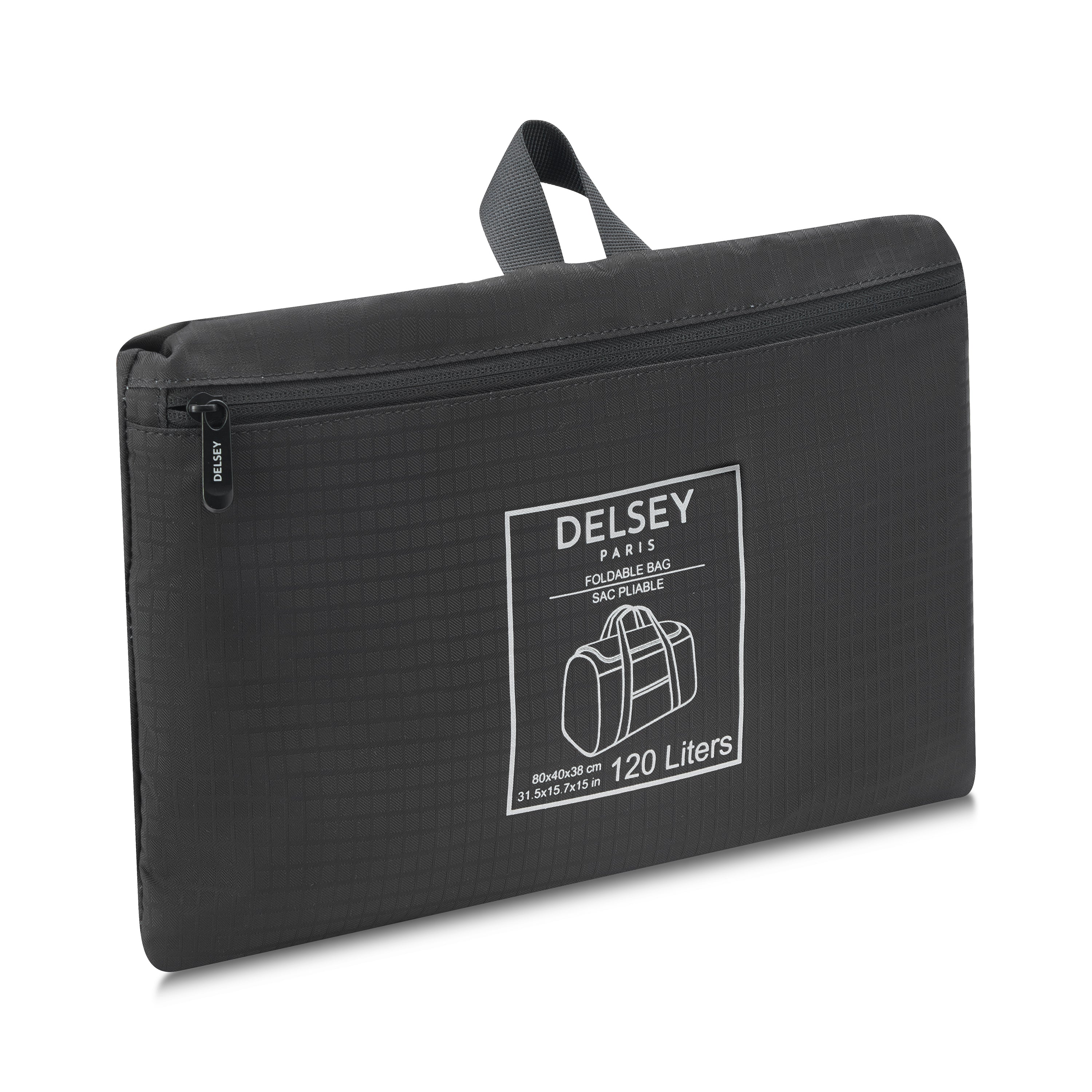 NOMADE| Foldable Duffle Bag 80 CM BLACK