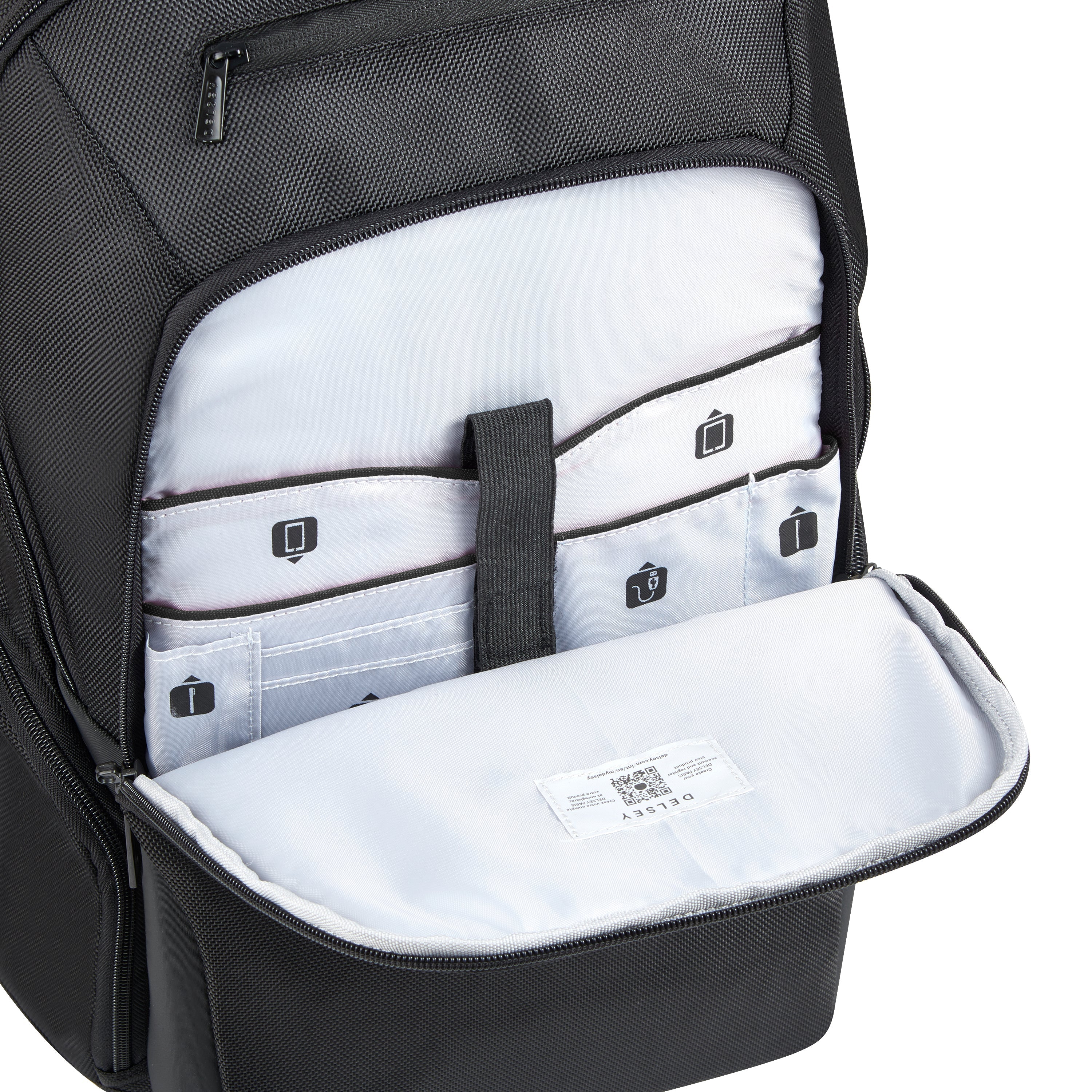 PARVIS PLUS| Sac à Dos 2 Compartiments 22.18L NOIR