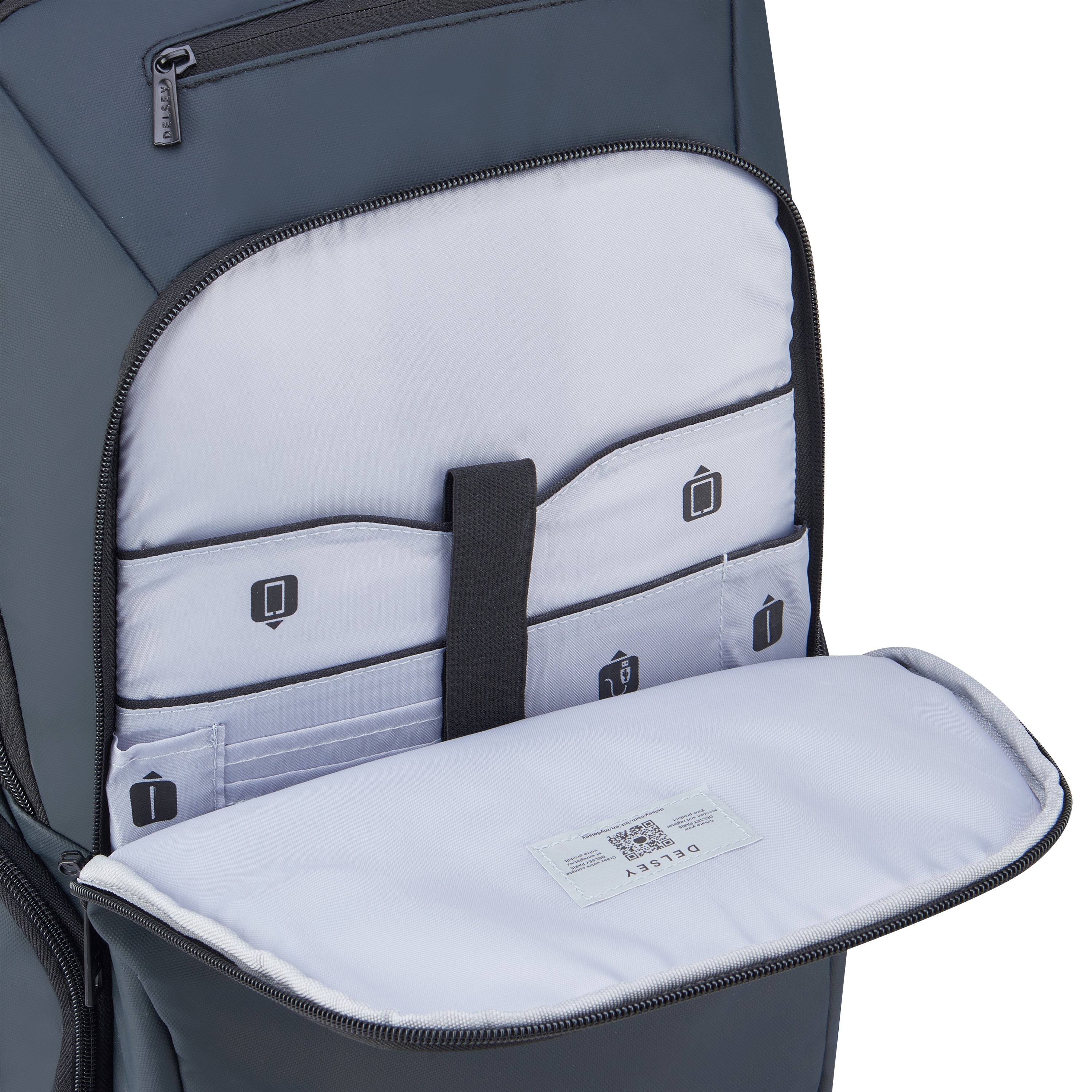 PARVIS PLUS| Sac à Dos 2 Compartiments 22.18L GRIS